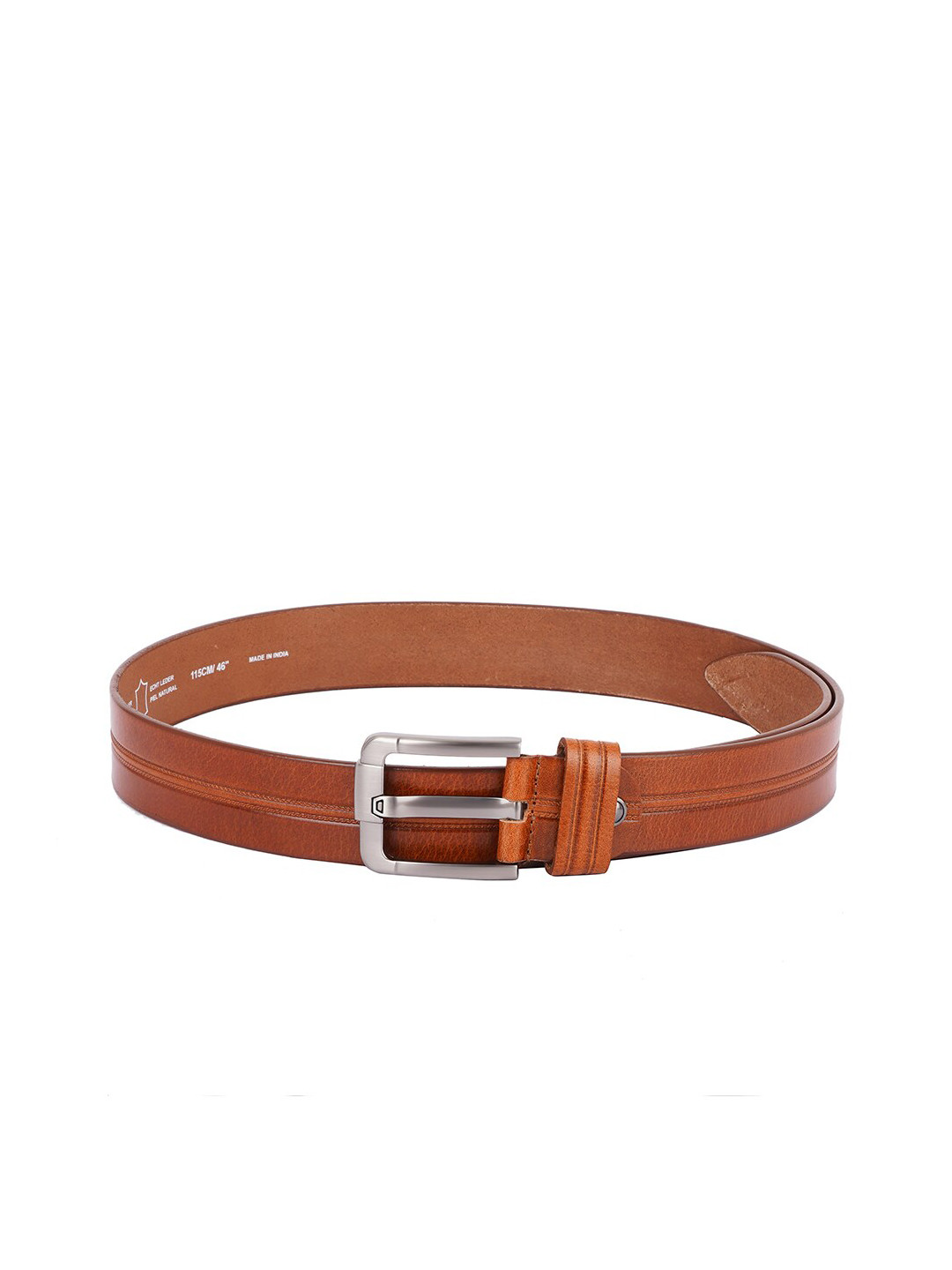 

Style Shoes Men Leather Belt, Brown