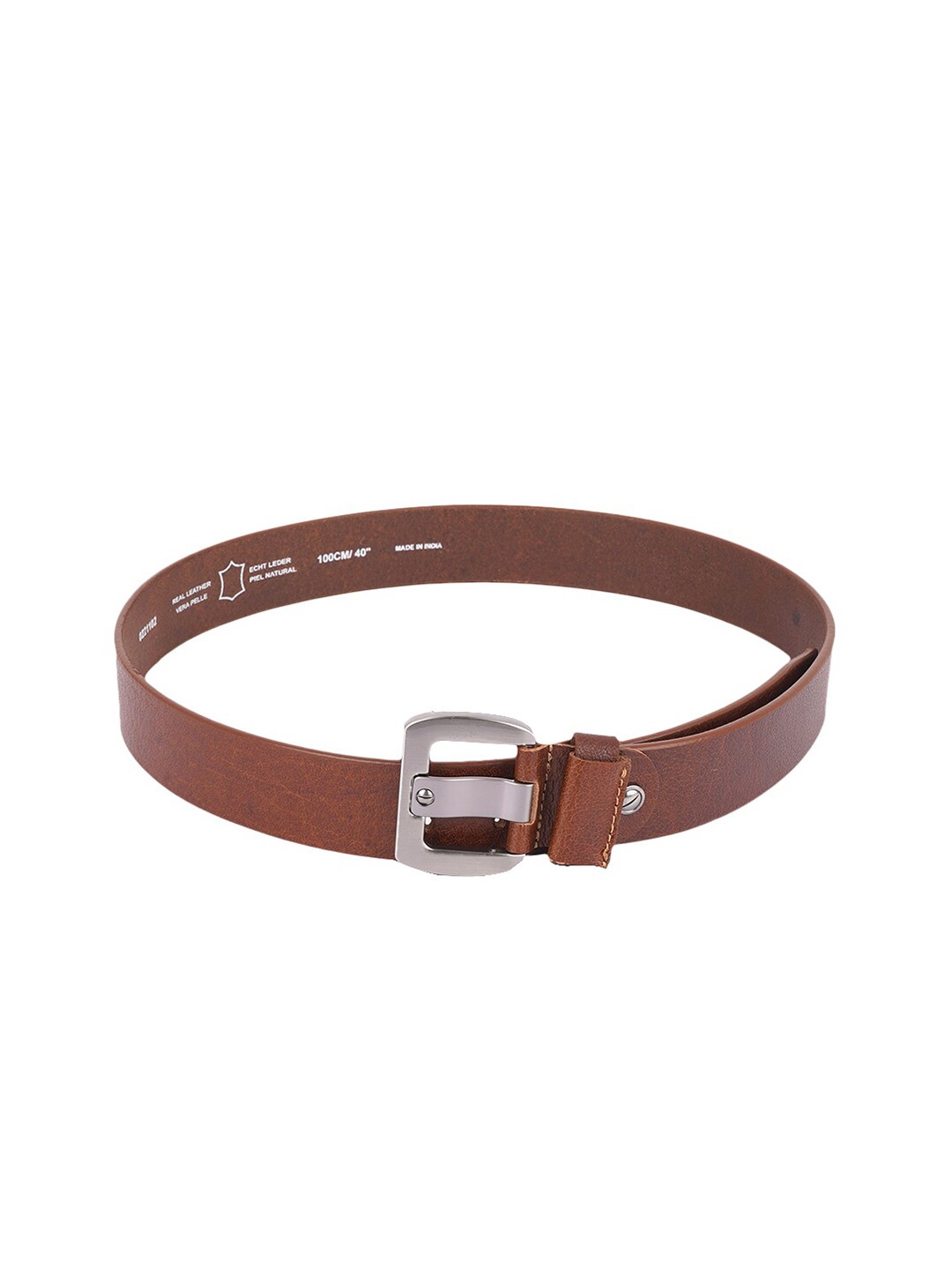 

Style Shoes Men Leather Belt, Brown