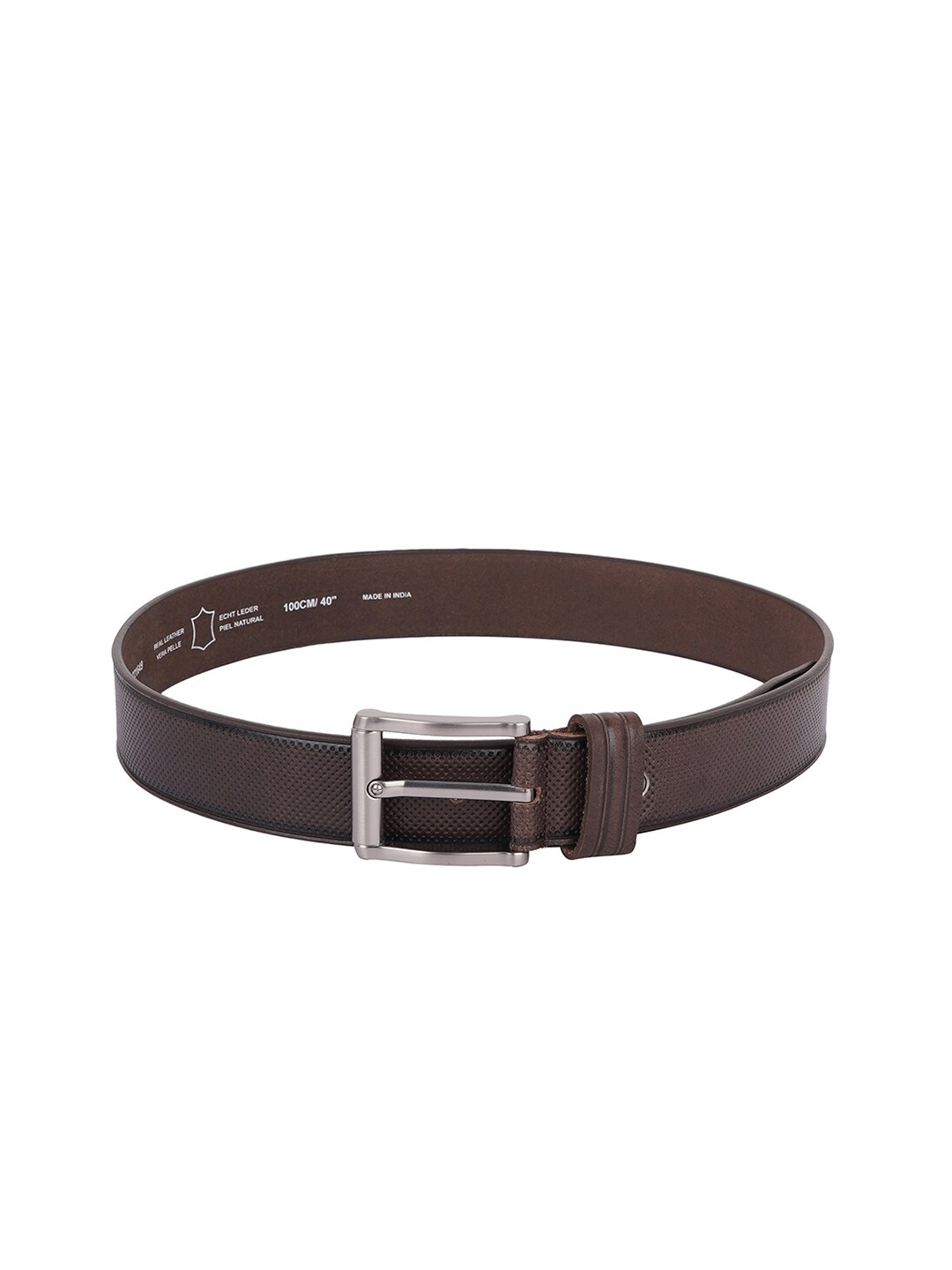 

Style Shoes Men Leather Belt, Brown