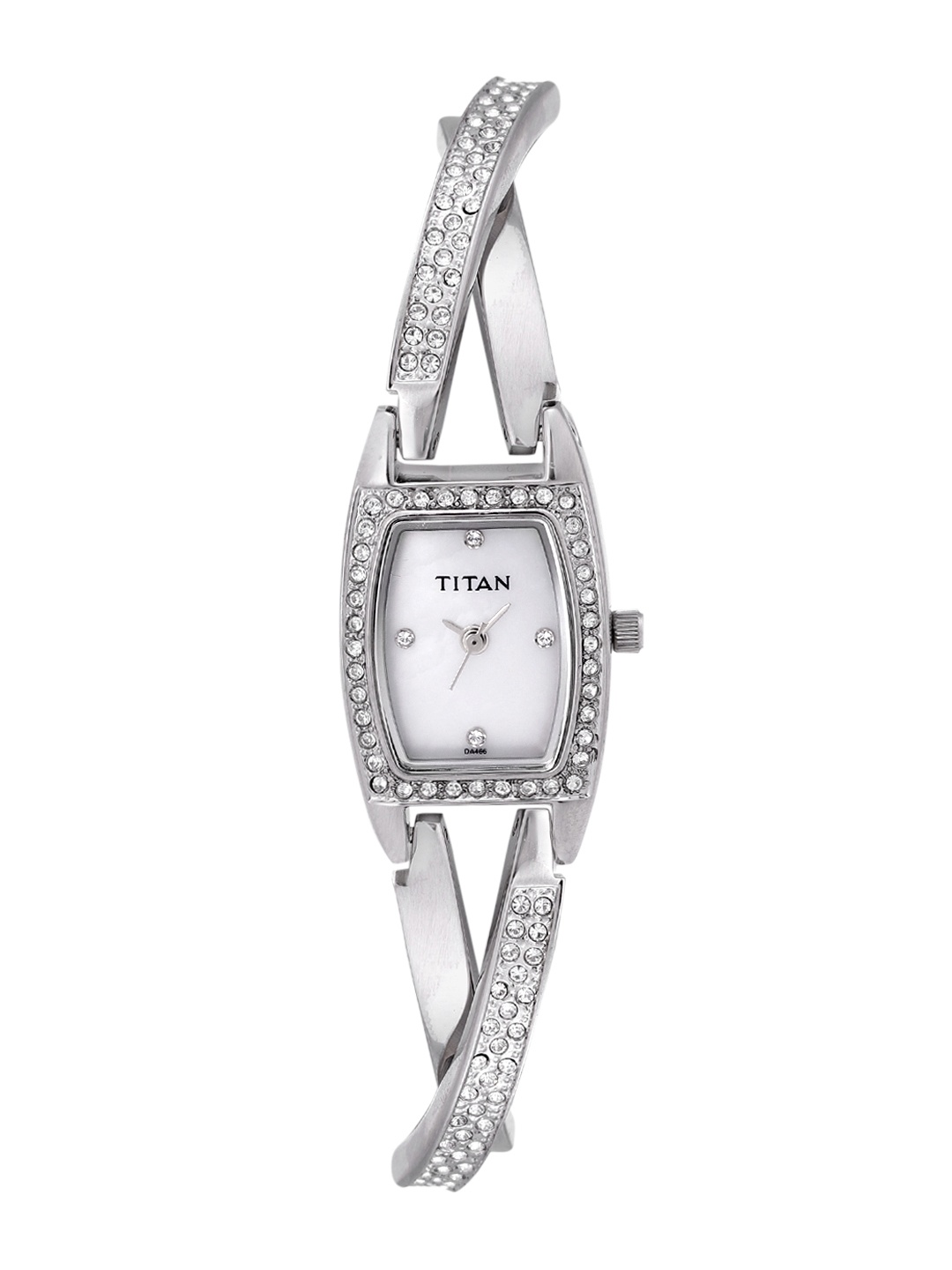 

Titan Women Bracelet Style Straps Analogue Watch- NJ9851SM01, White