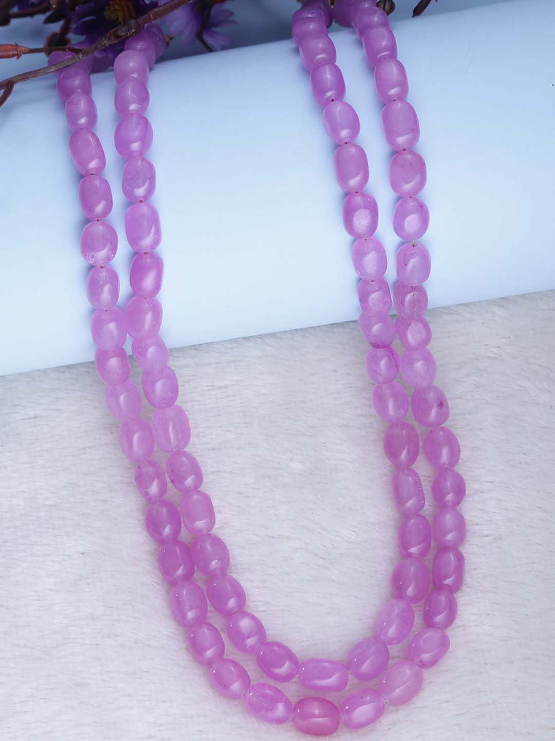 

RICH AND FAMOUS Women Pink Layered Necklace