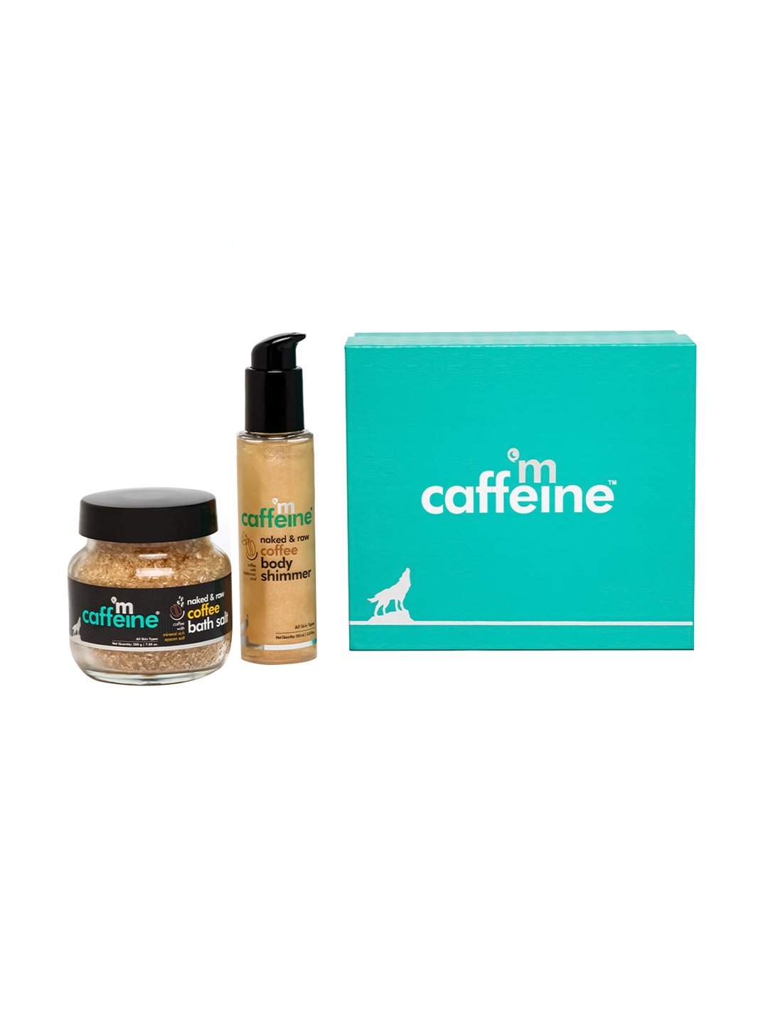 

MCaffeine Coffee Shower To Shine Body Gift Kit 305 ml, Brown