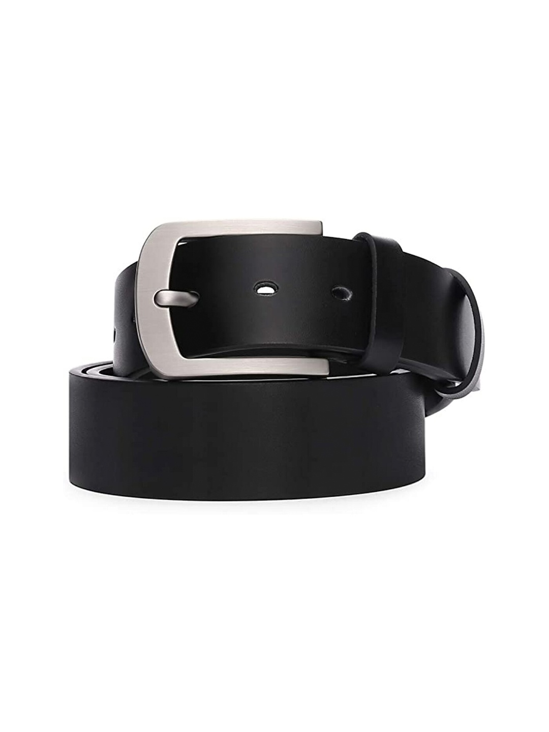 

Elite Crafts Men Black Leather Formal Belt
