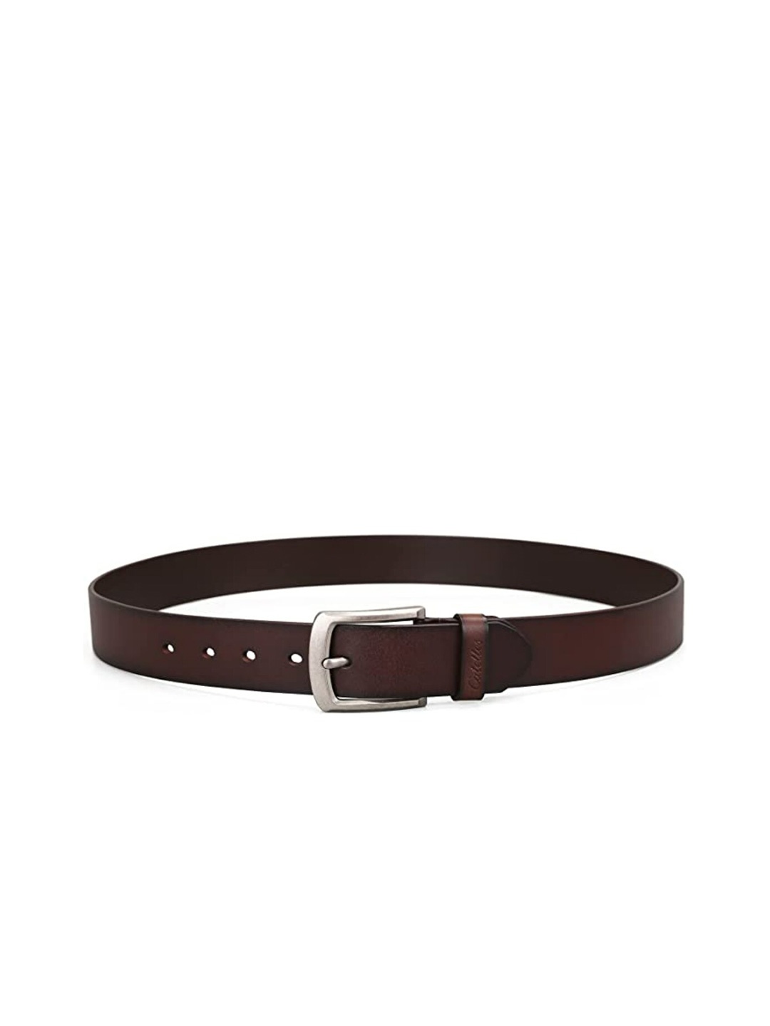 

Elite Crafts Men Brown Leather Formal Belt