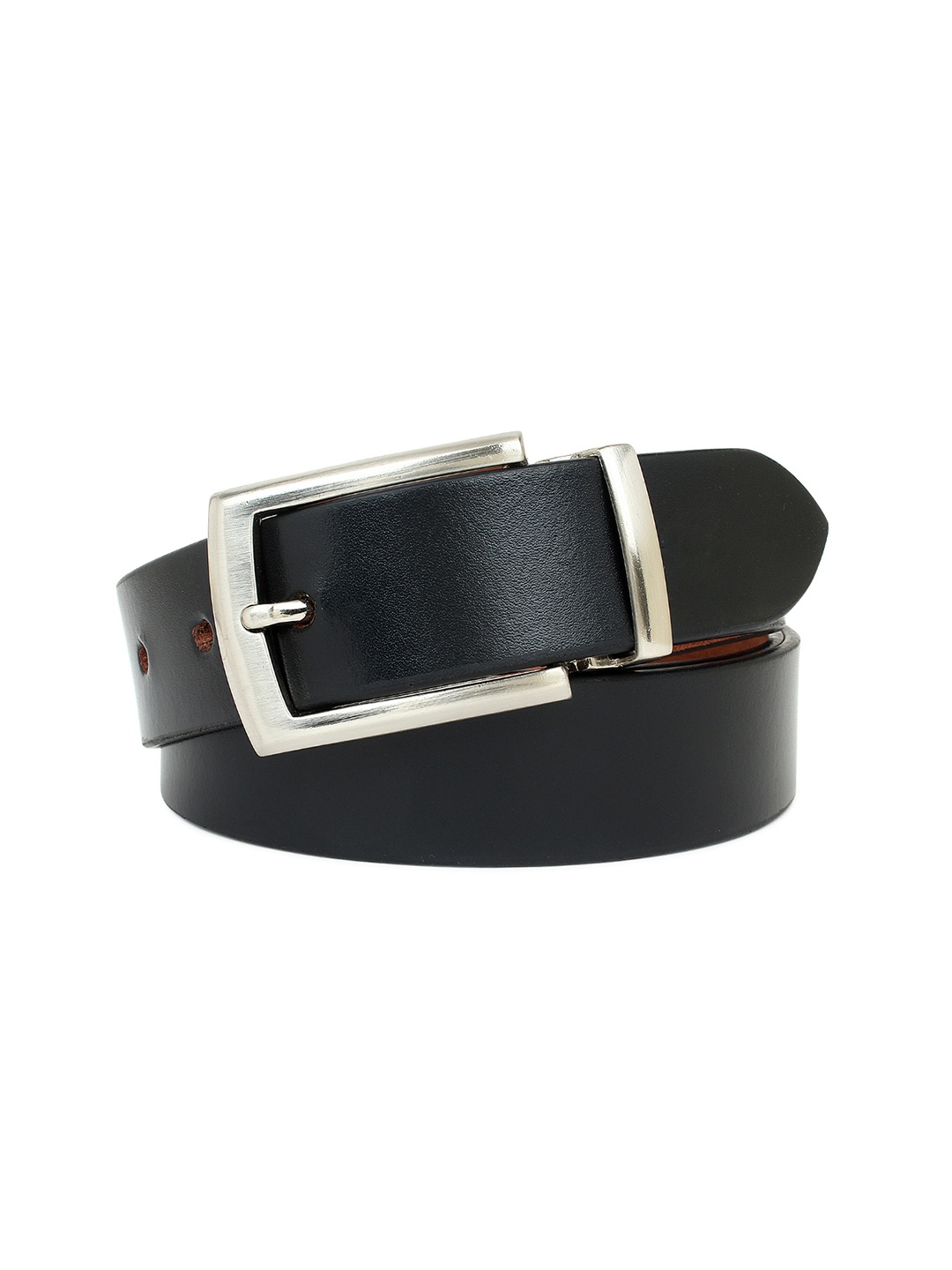 

Elite Crafts Men Black Leather Formal Belt