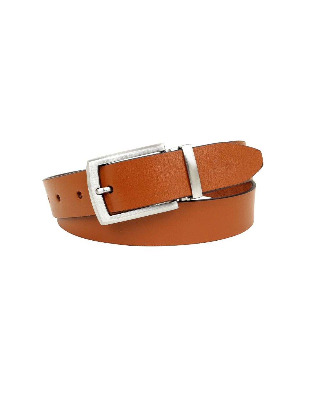 

Elite Crafts Men Tan Grain Leather Formal Belt