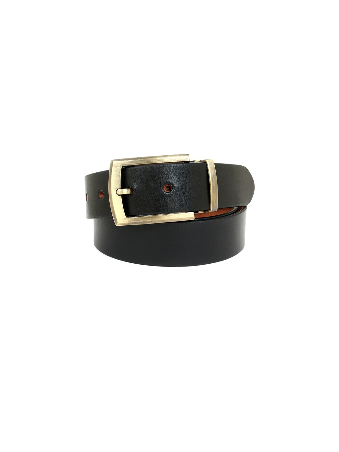 

Elite Crafts Men Black Leather Formal Belt