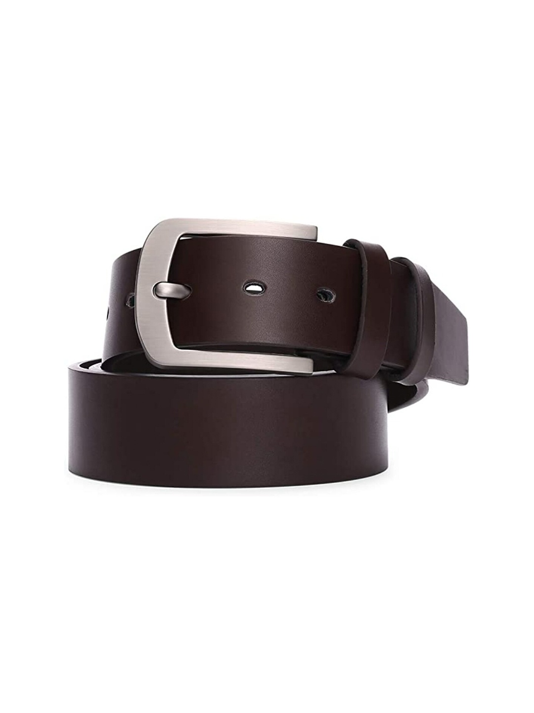 

Elite Crafts Men Brown Leather Formal Belt