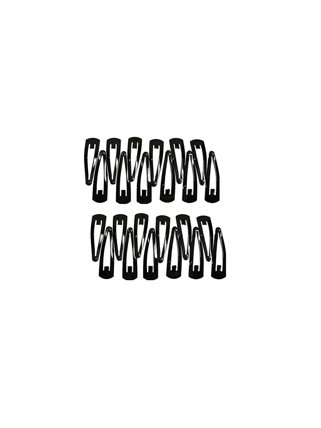 

CHRONEX Women Pack of 20 Black Tic Tac Hair Clip