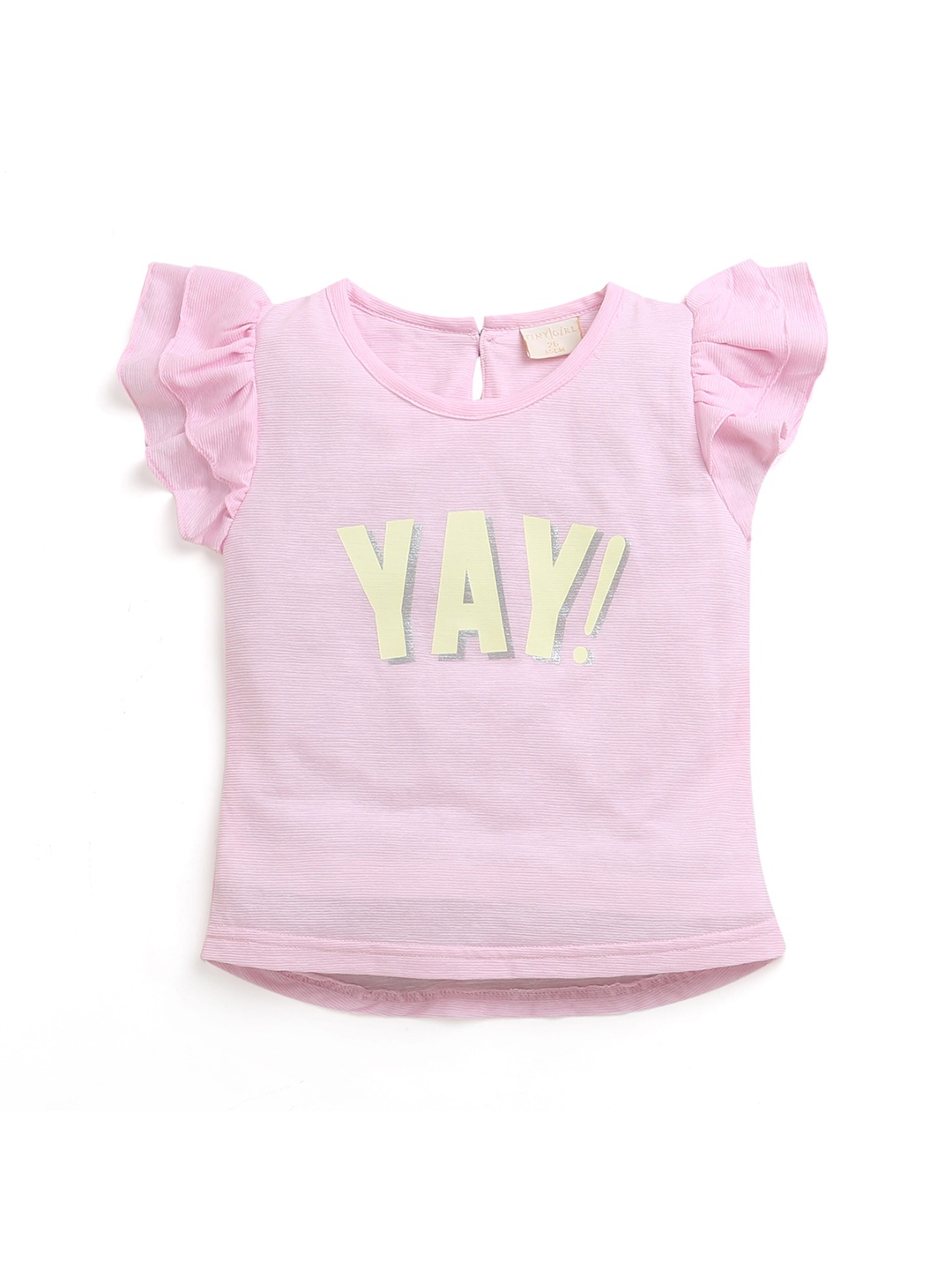 

Tiny Girl Girls Pink Printed Top