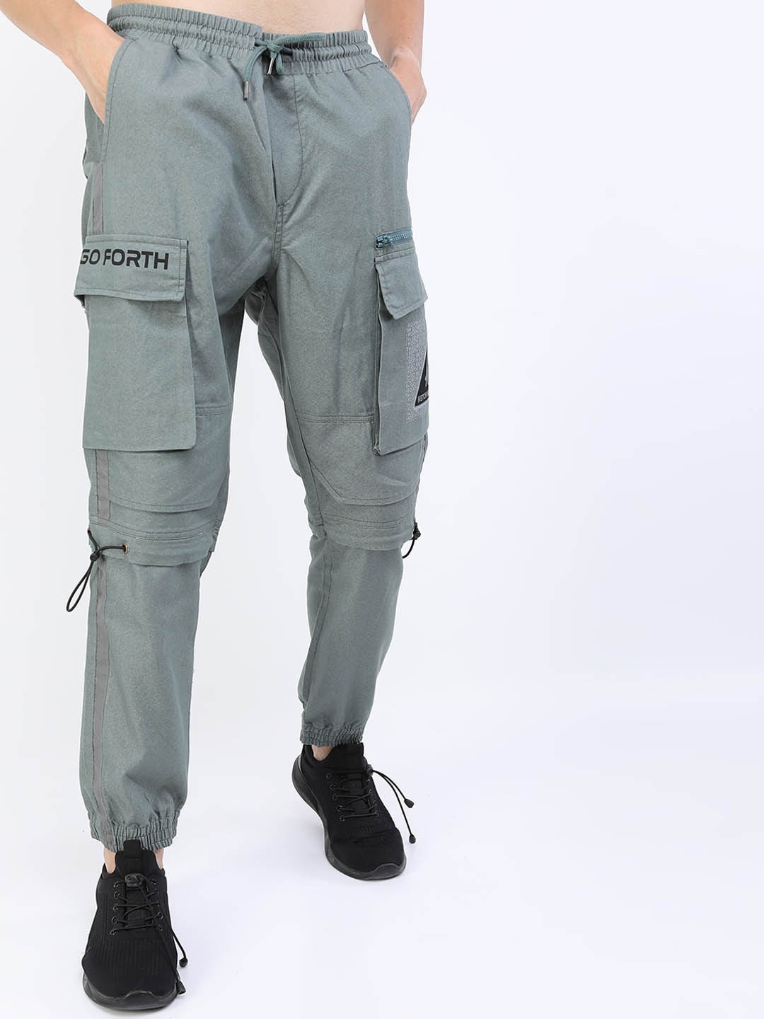 

KETCH Men Green Solid Jogger