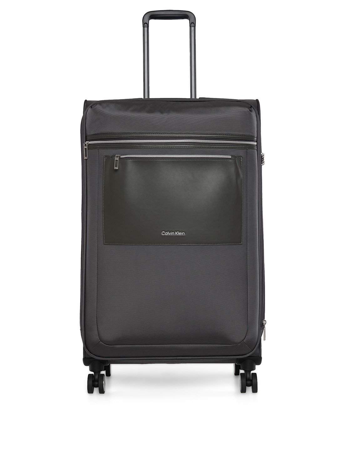 

Calvin Klein Union Square Range Soft Case Polyester Large Size Luggage, Grey