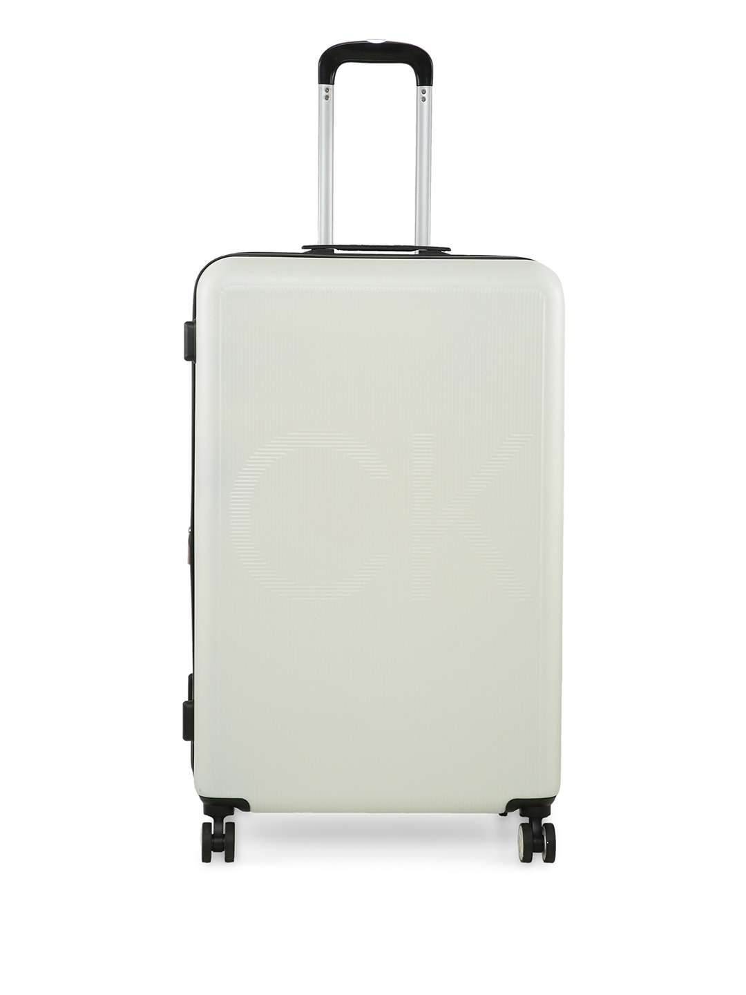 

Calvin Klein VISION Range Hard Case Abs Large Size LUGGAGE, White