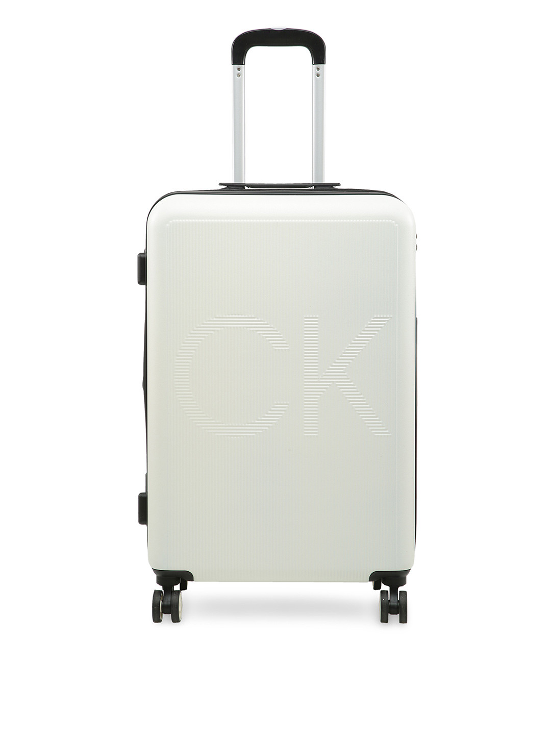 

Calvin Klein VISION Range Hard Case Abs Medium Size Luggage, White