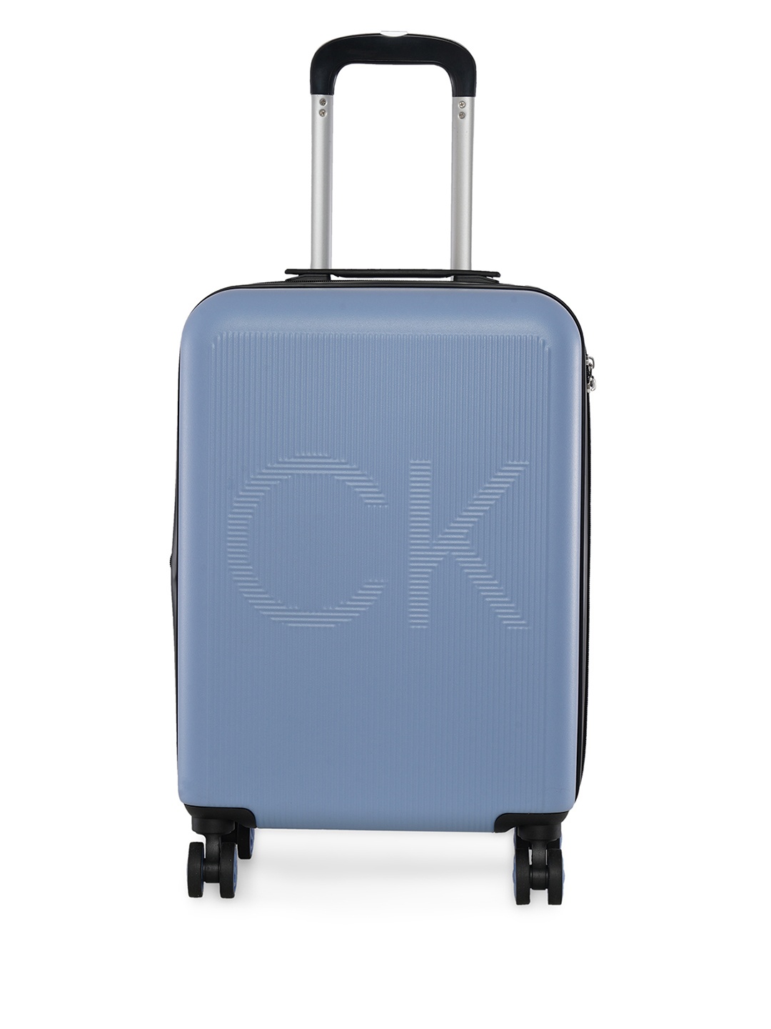 

Calvin Klein VISION Range Solid ABS Hard-sided 19" Cabin Trolley Bag, Blue