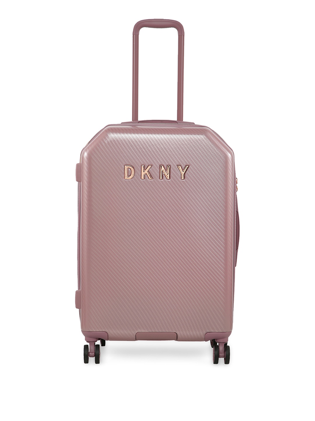 

DKNY Allure 2.0 Range Rouge Metallic Color Hard Case Abs Pc Film Medium Size Luggage, Pink