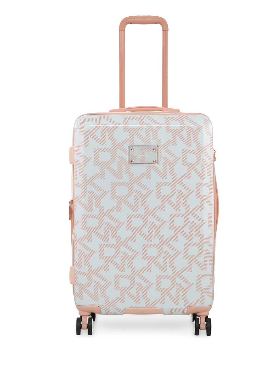 

DKNY SIGNATURE HARDSIDE Range White Hard Case Abs Pc Film Medium Size LUGGAGE