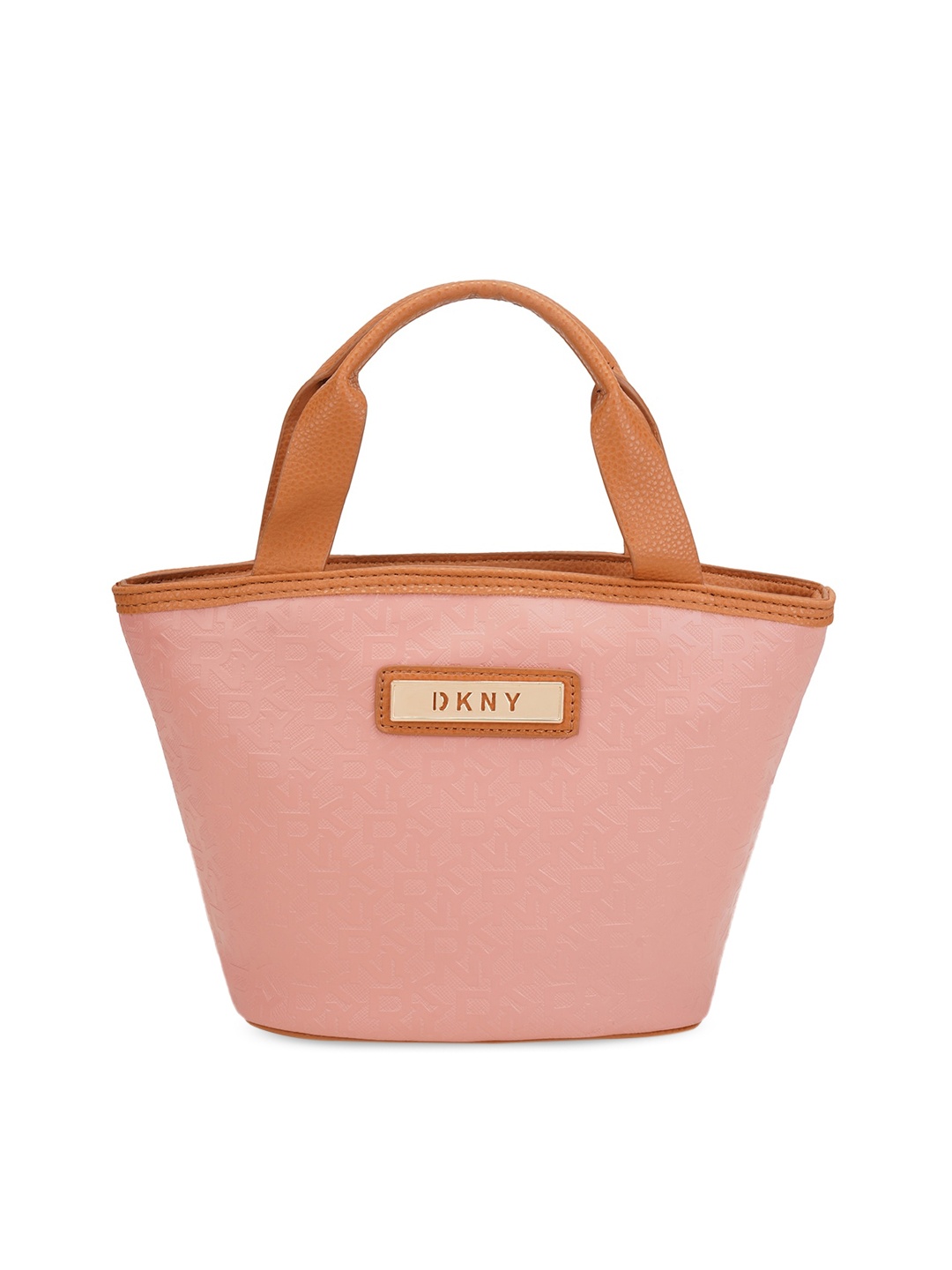 

DKNY Autograph Range Rouge Color Soft Case Pvc Mini Tote, Pink