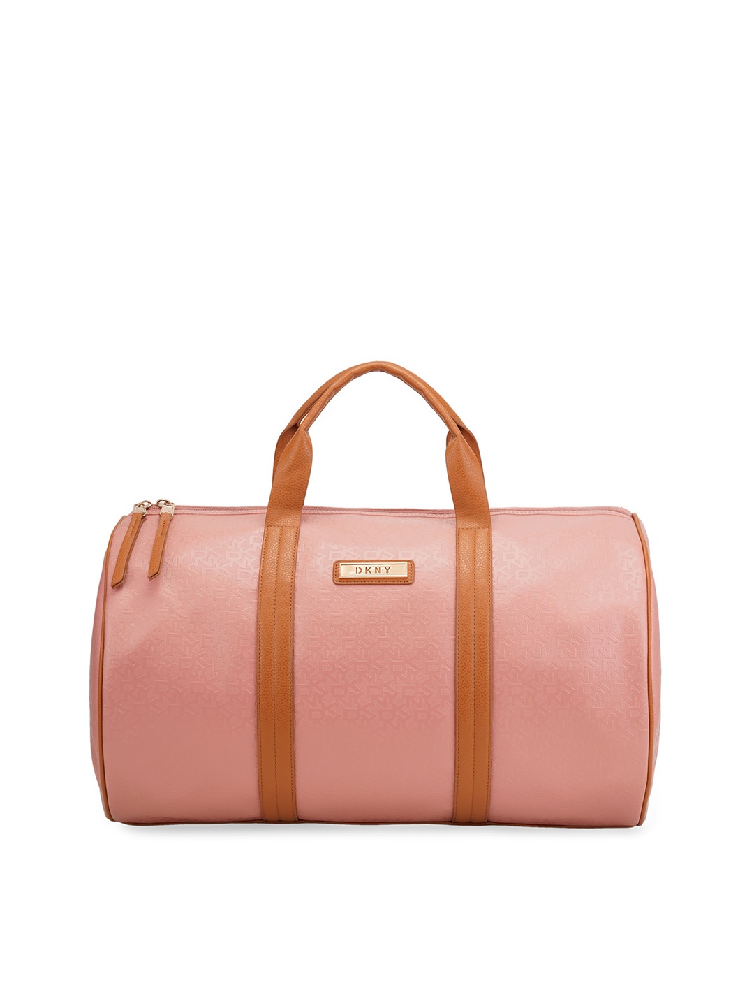 

DKNY AUTOGRAPH Range Rouge PVC Soft Case Large Size Duffle Bag, Pink