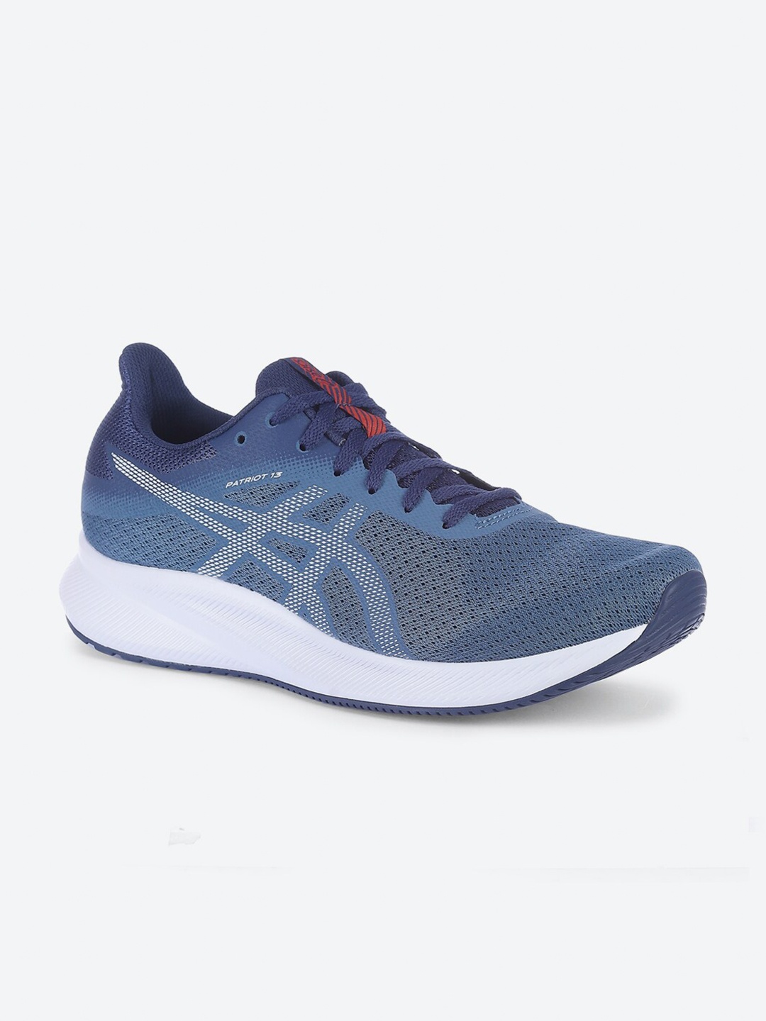 

ASICS Men Blue Patriot 13 Running Non-Marking Shoes