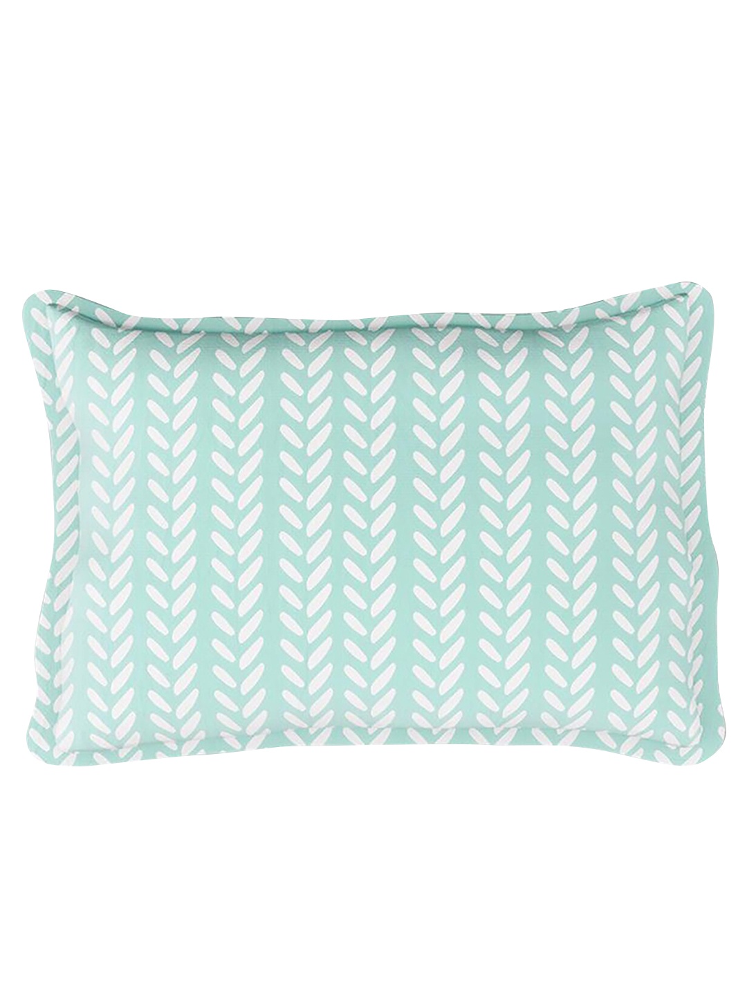 

Fancy Fluff Kids Printed Organic Cotton Pillow, Blue