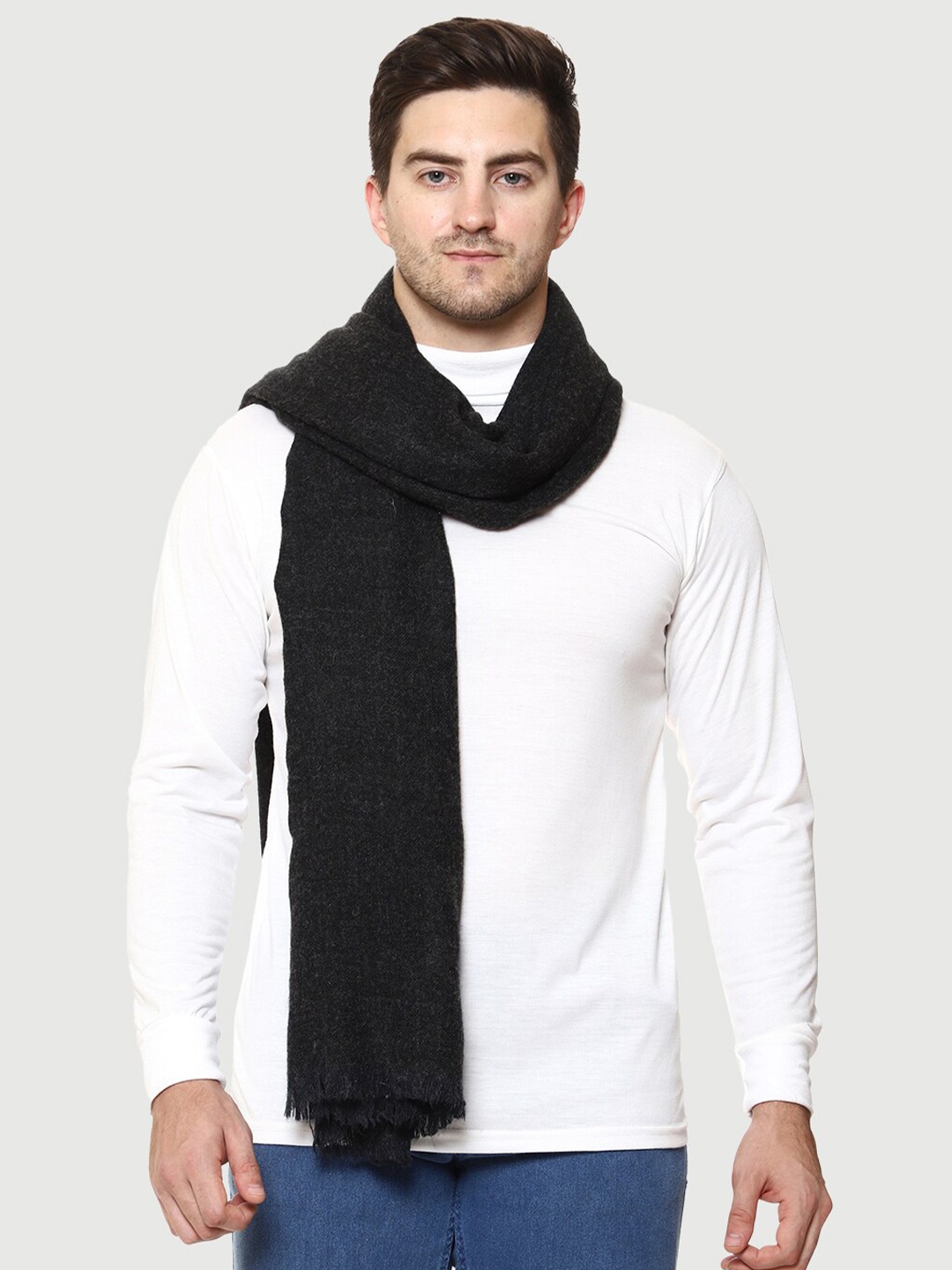 

WEAVERS VILLA Men Black Stole
