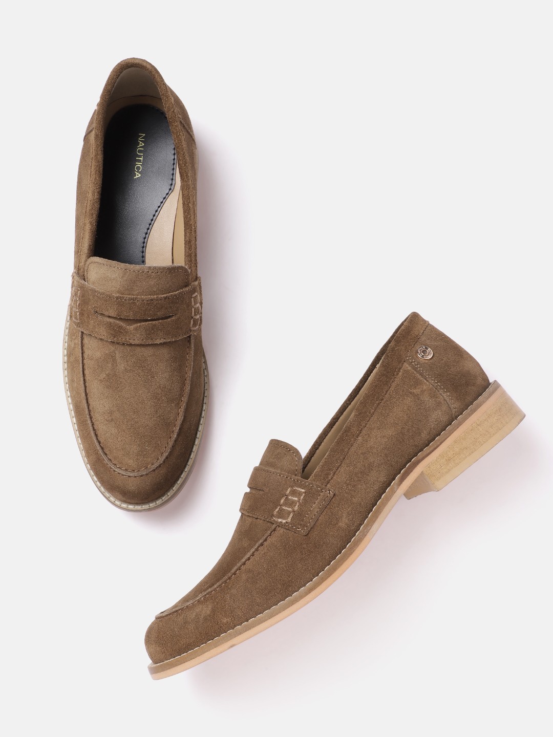 

Nautica Women Loafers, Brown
