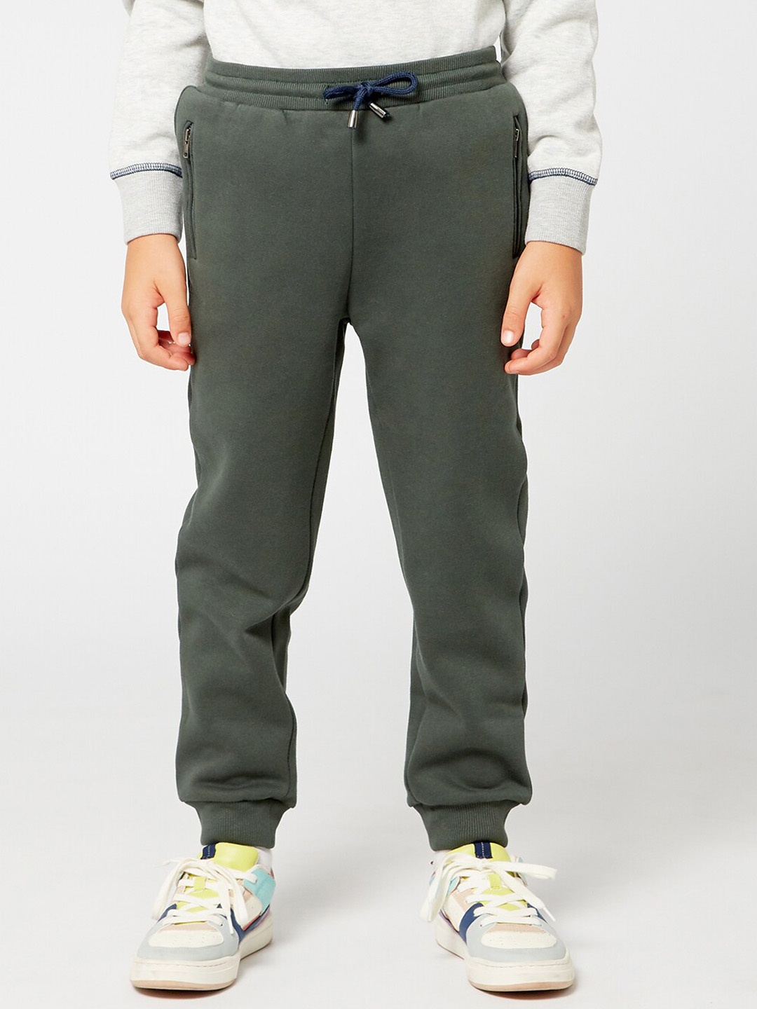 

One Friday Boys Green Relaxed Joggers