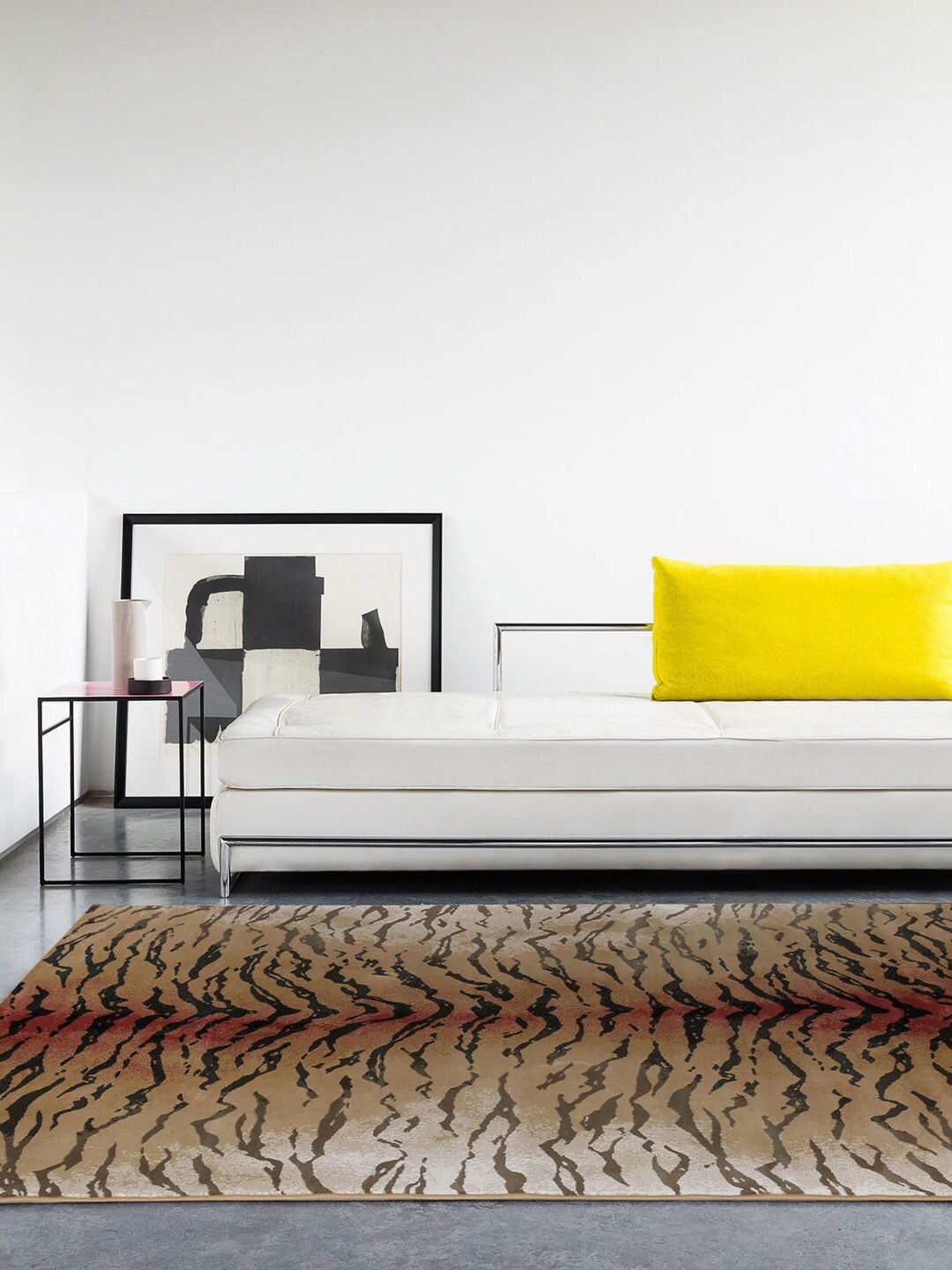 

DDecor Brown Abstract Large Palma Rug