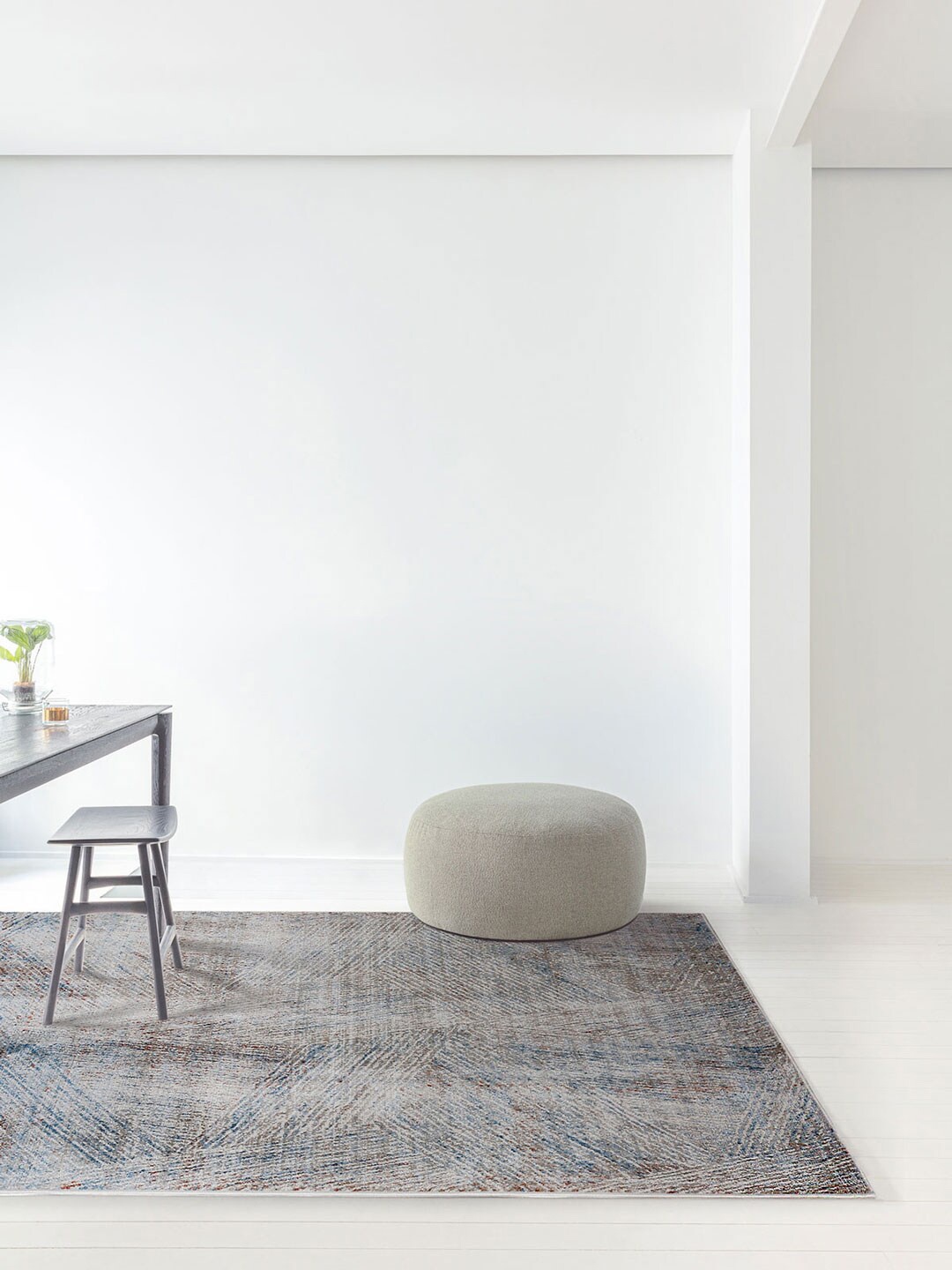 

DDecor Textured Large Dune Rug, Blue