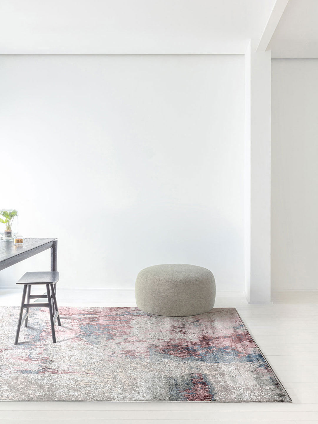 

DDecor Textured Small Glaze Rug, Multi