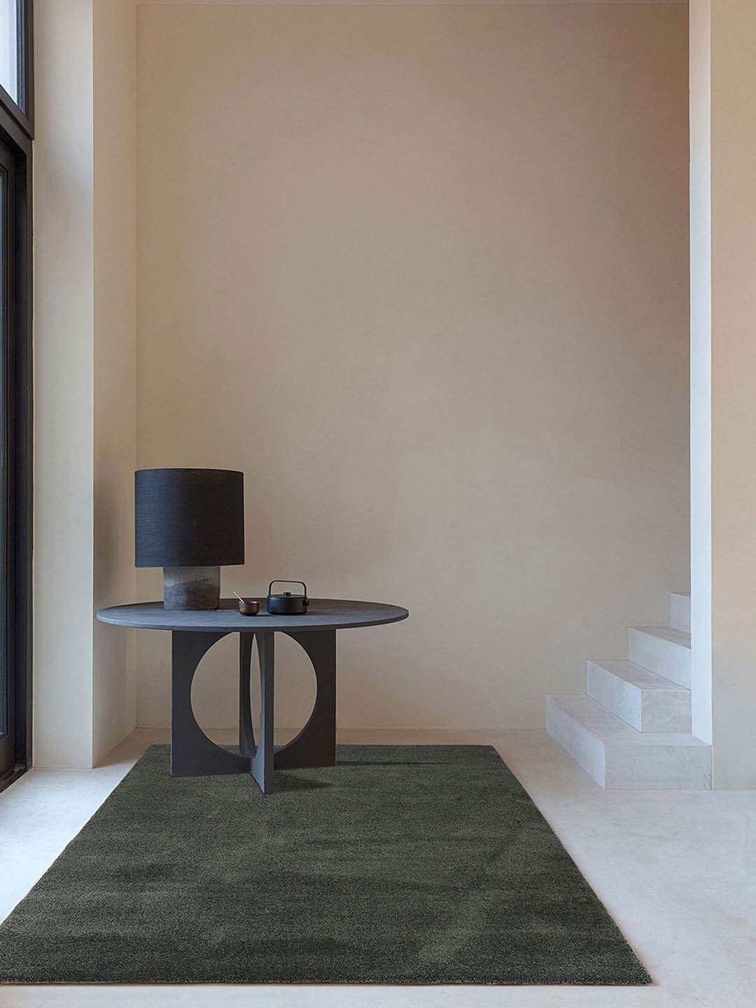 

DDecor Plain Large Opal Rug, Grey