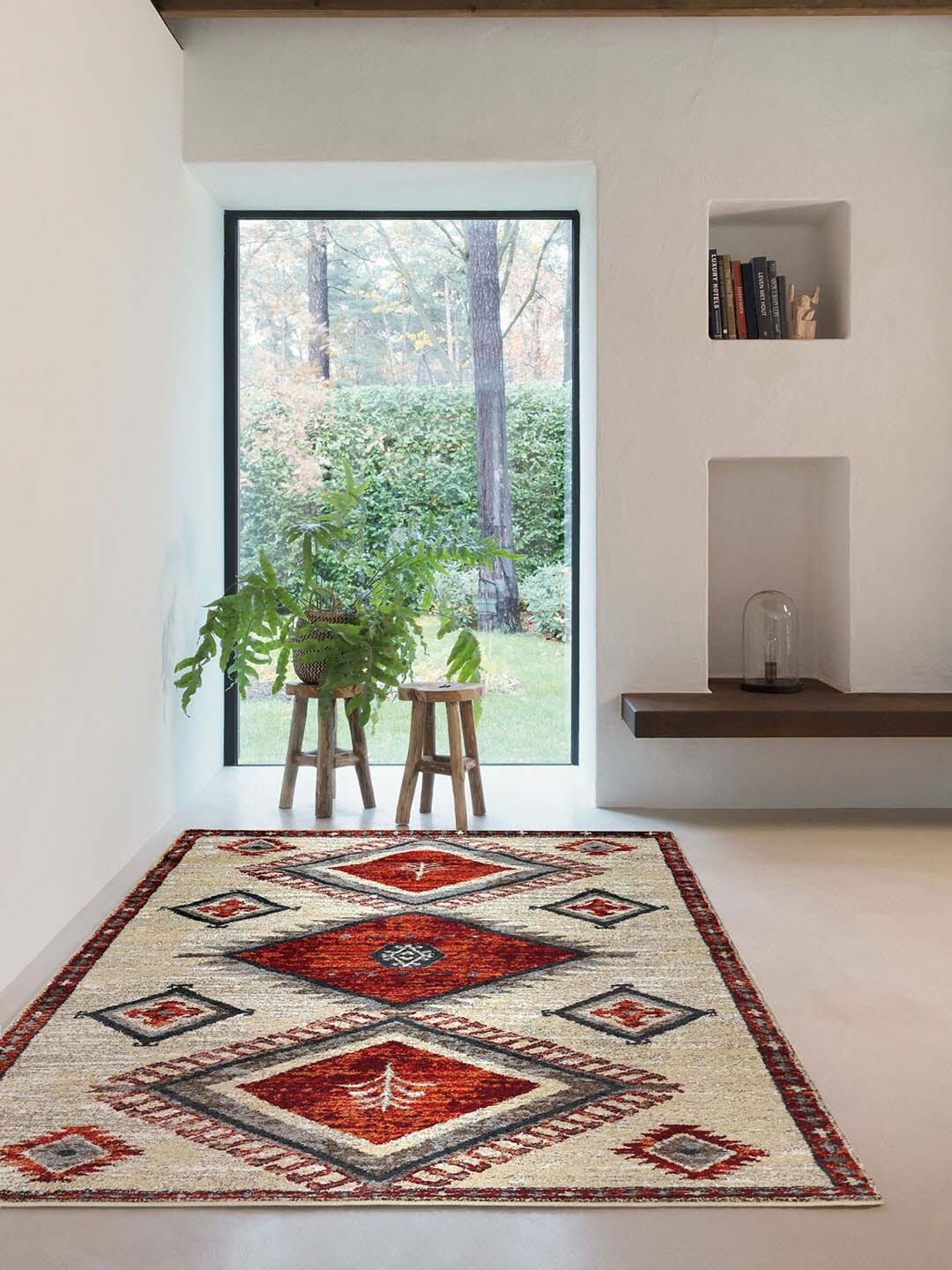 

DDecor Multicoloured Geometric Large Stellar Rug, Multi