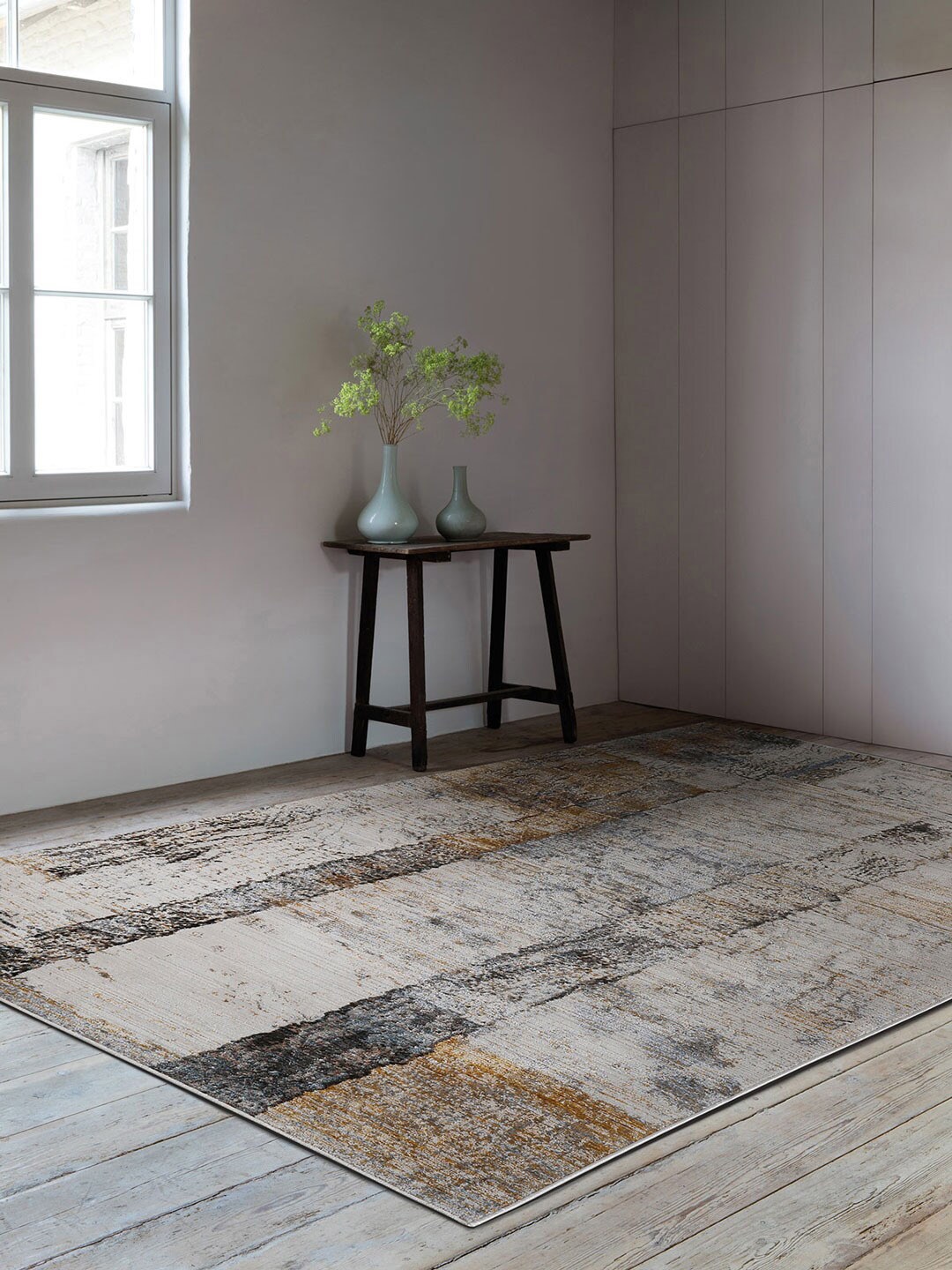 

DDecor Striped Small Dune Rug, Multi