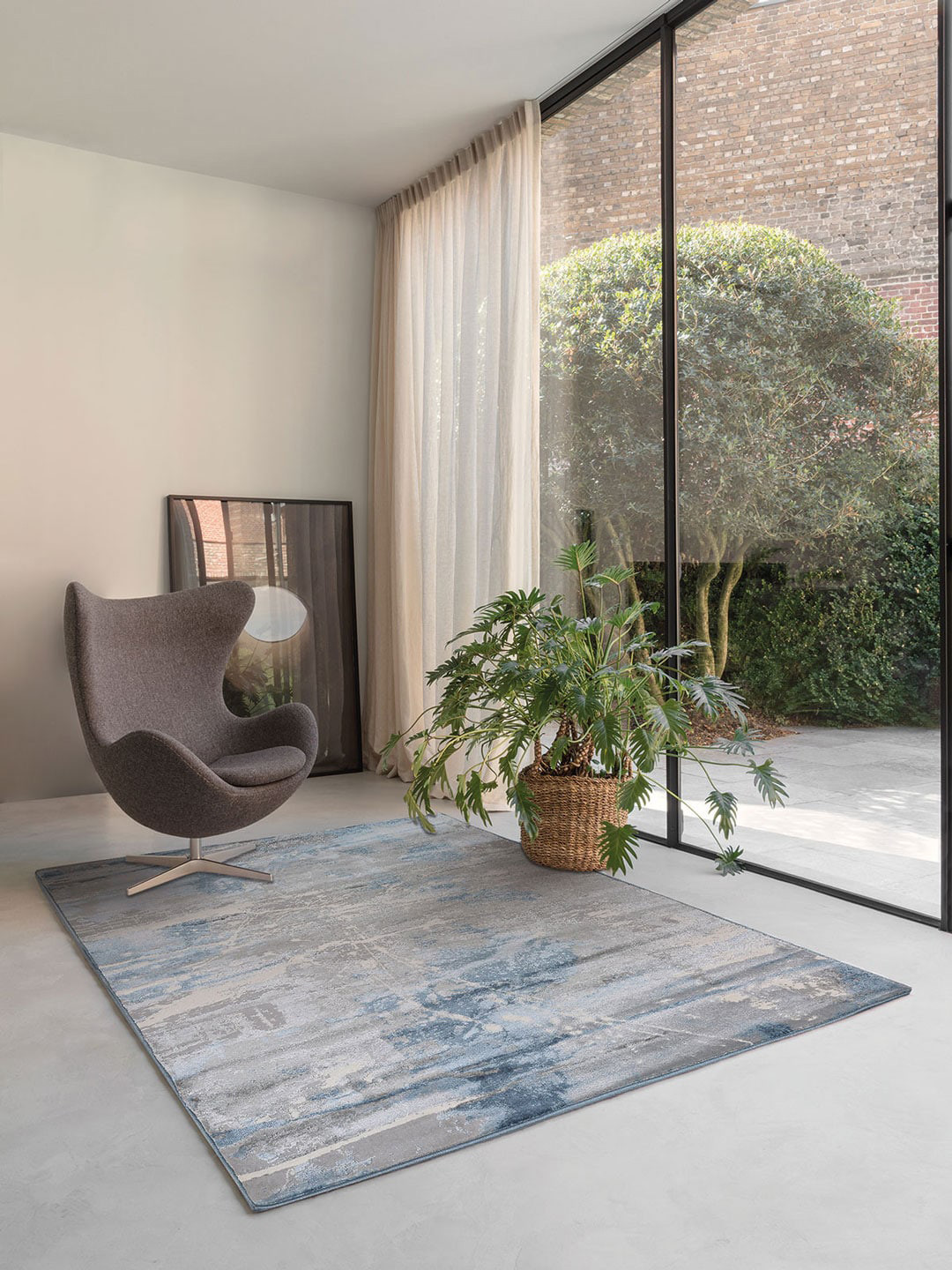 

DDecor Glaze Striped Carpets, Blue