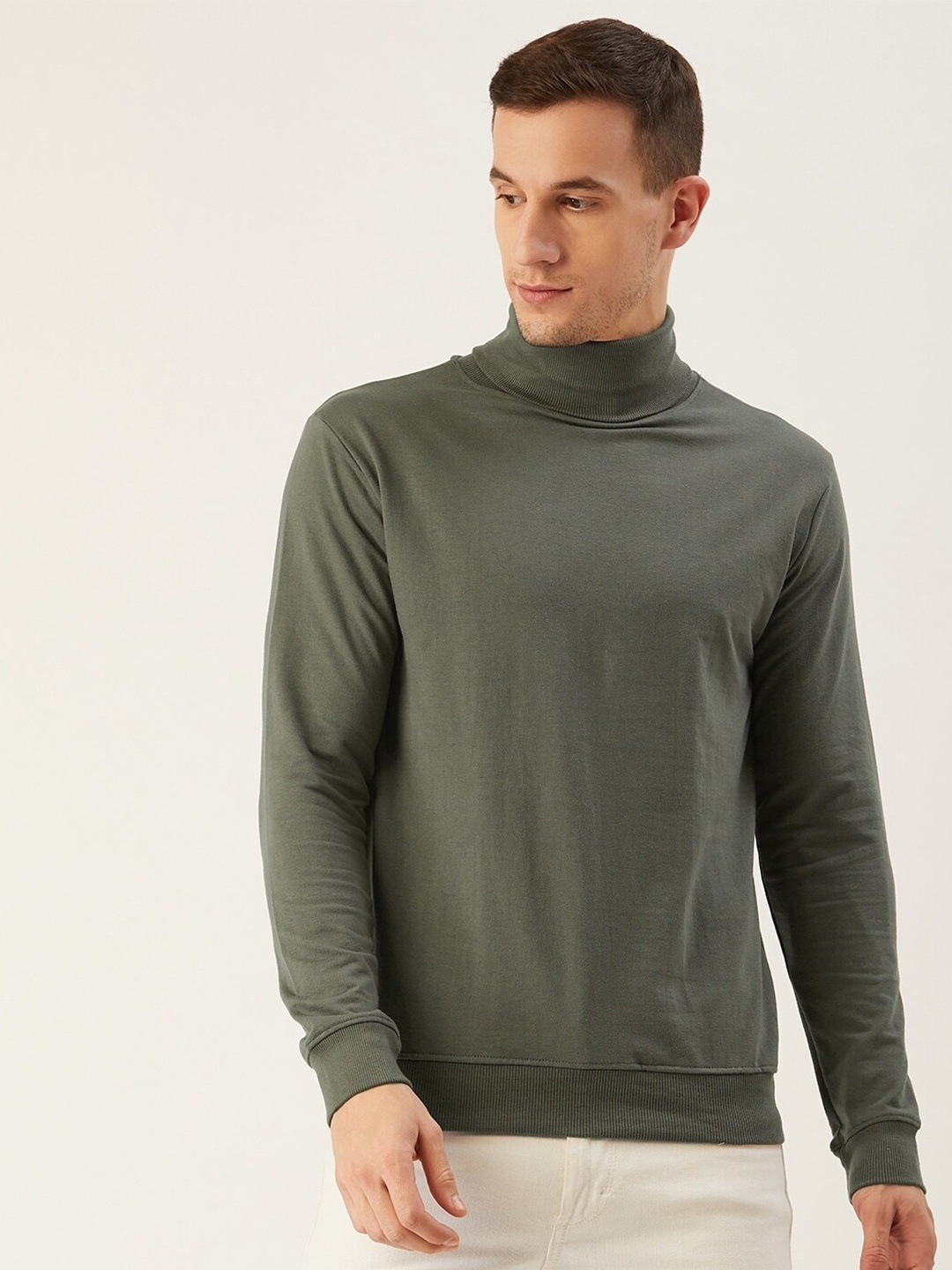 

Rodzen Men Green Sweatshirt, Olive