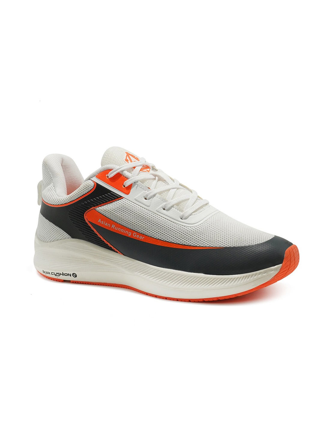 

ASIAN Men White Mesh Running Non-Marking Shoes