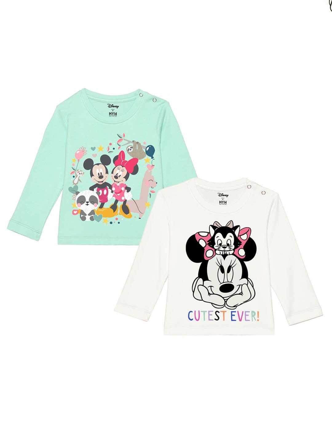 

Disney by Wear Your Mind Infants Boys Set of 2 Printed T-shirt, Green