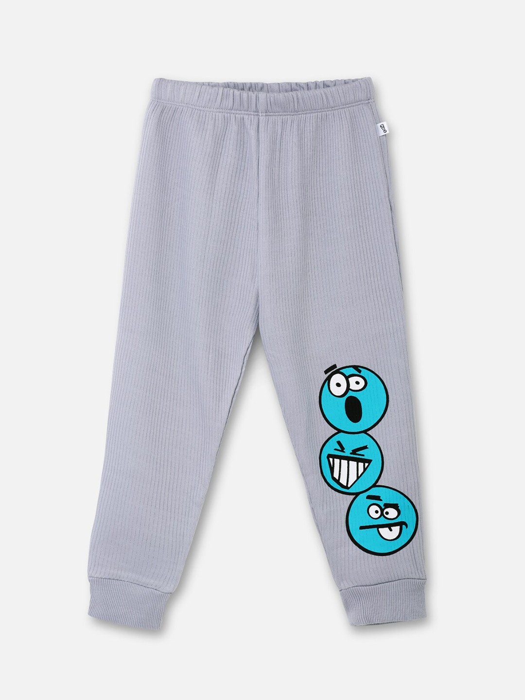 

You Got Plan B Kids Solid Thermal Bottoms, Grey