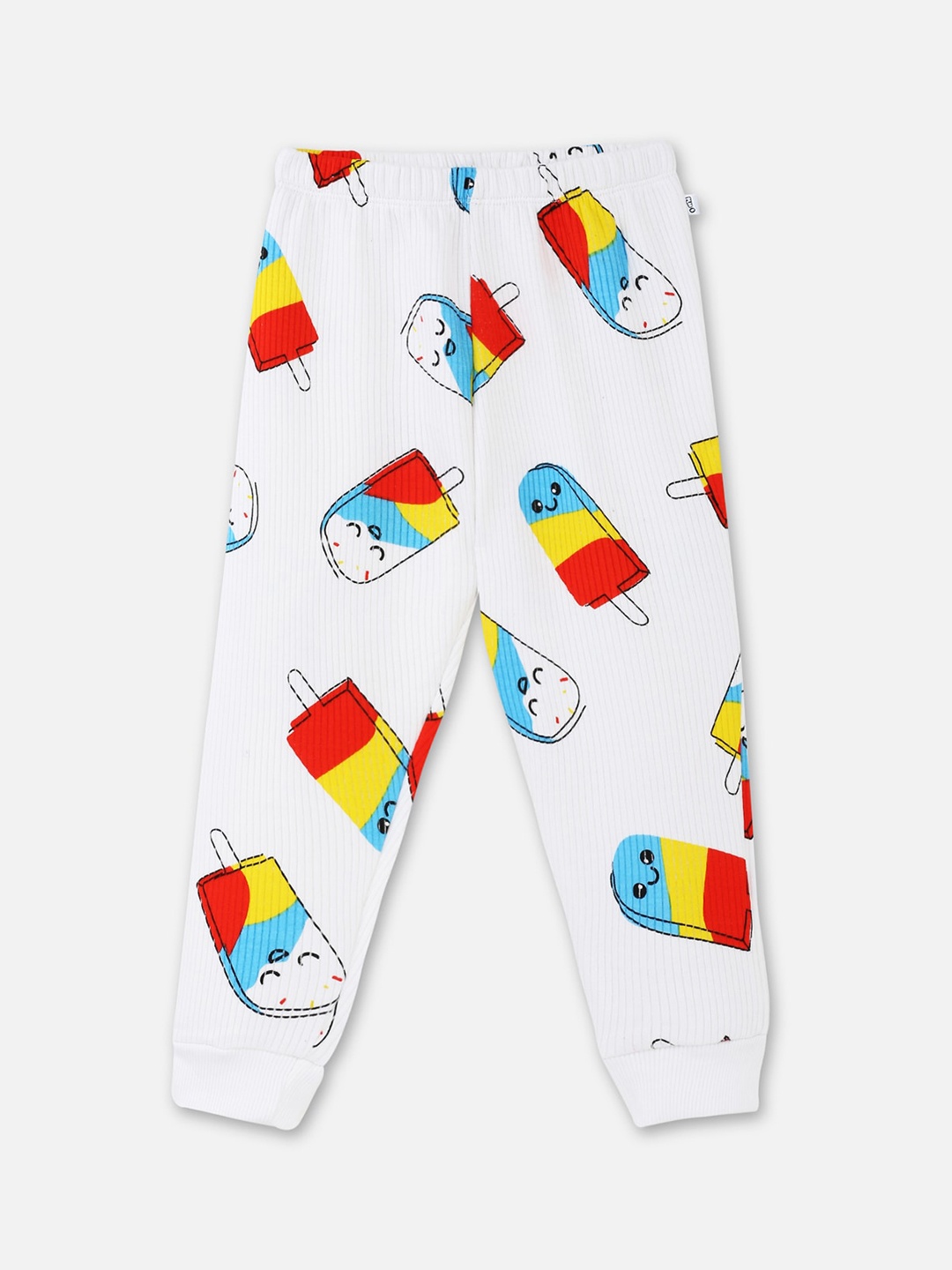 

You Got Plan B Kids Printed Popsicle Thermal Pant, White
