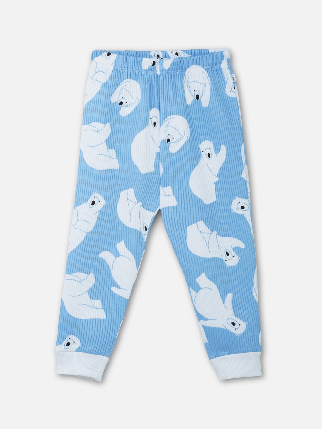 

You Got Plan B Kids Printed Thermal Pants, Blue