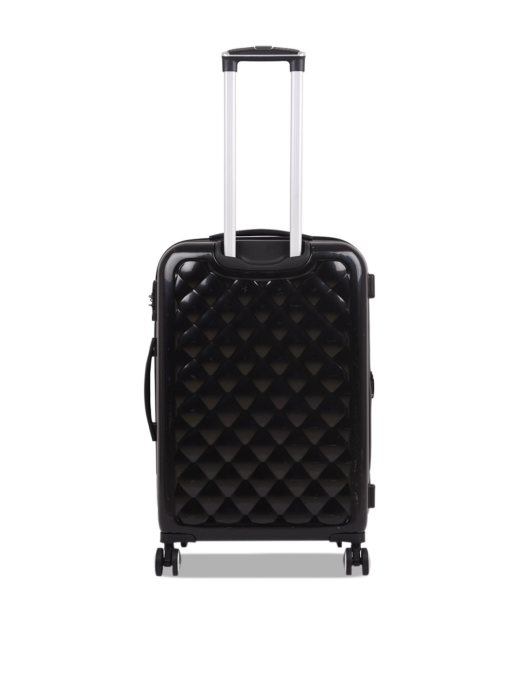 

IT luggage Textured Hard-Sided Trolley Bag, Black