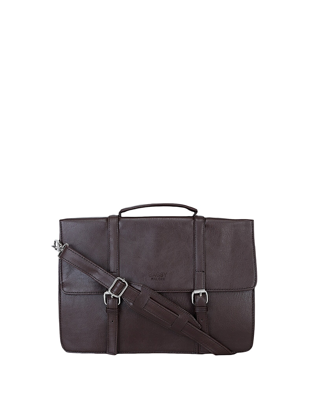 

Bagsy Malone Unisex Brown PU Laptop Bag