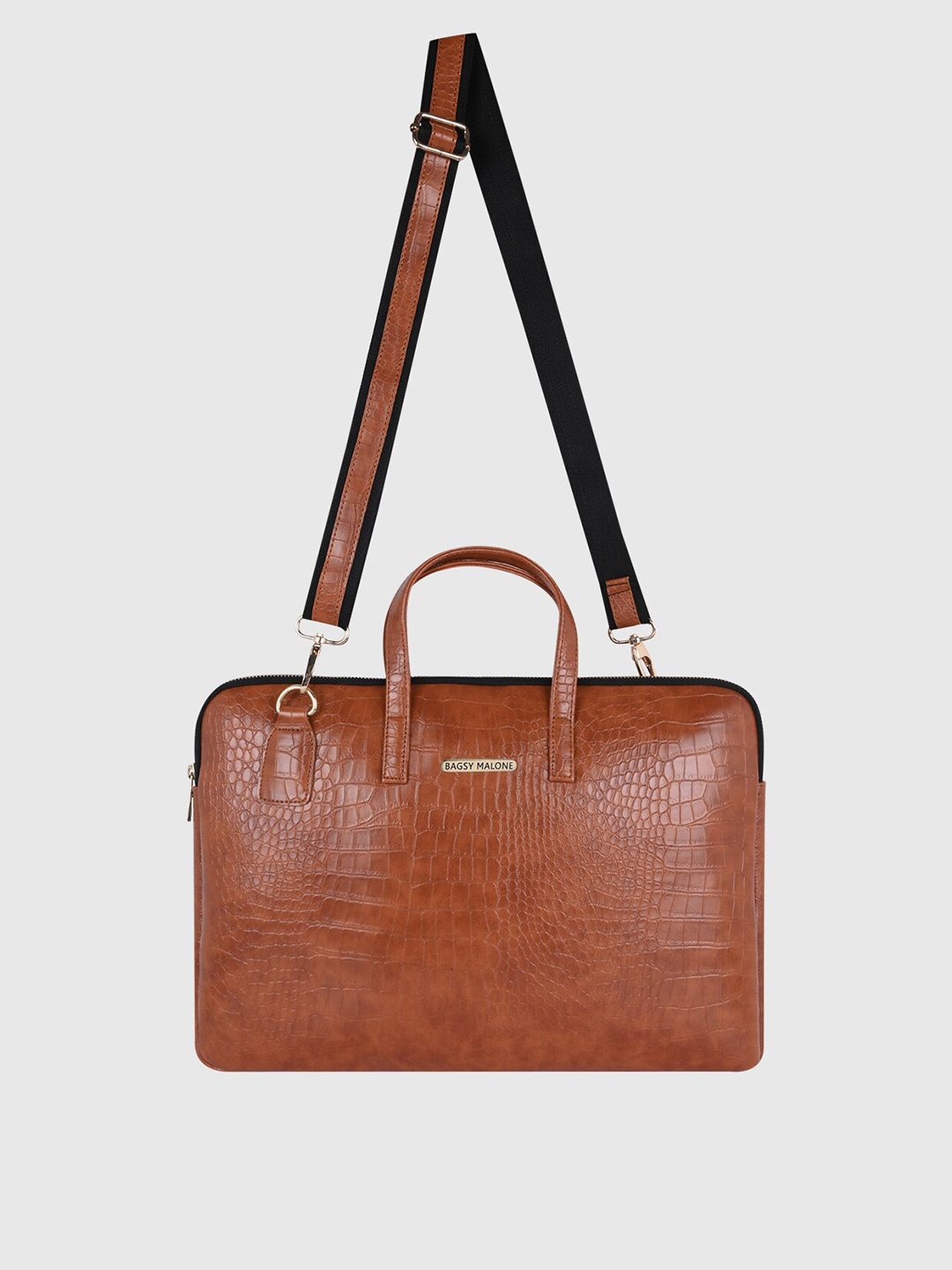 

Bagsy Malone Unisex Maroon Textured PU Laptop Bag