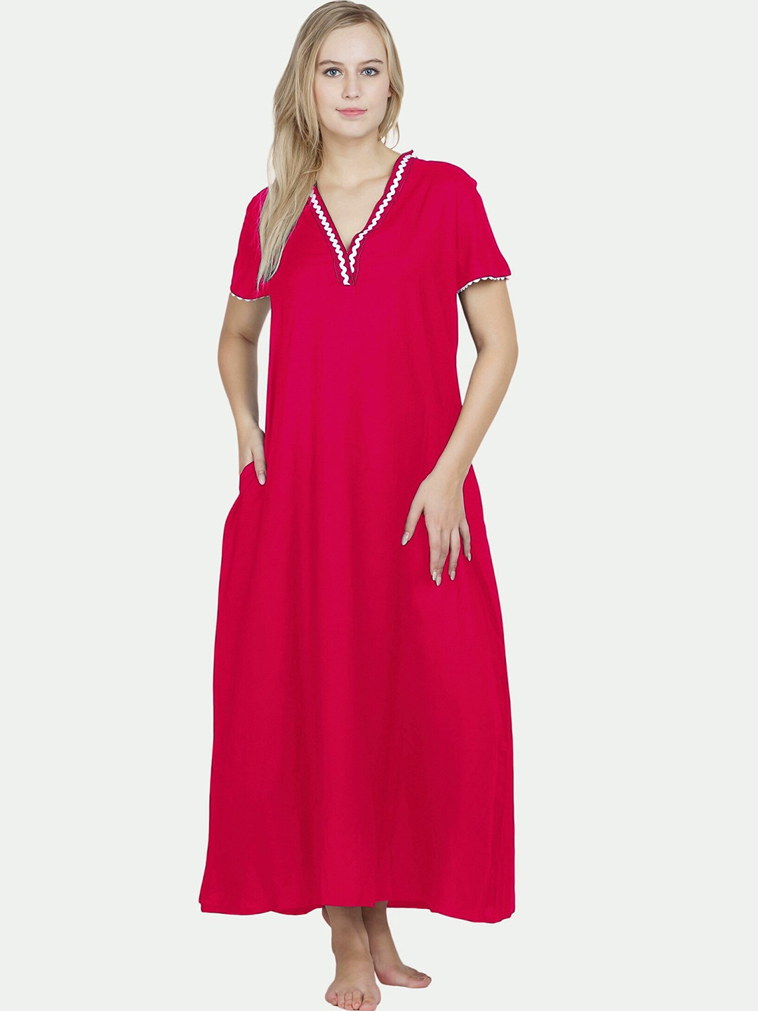 

PATRORNA Maxi Nightdress, Pink