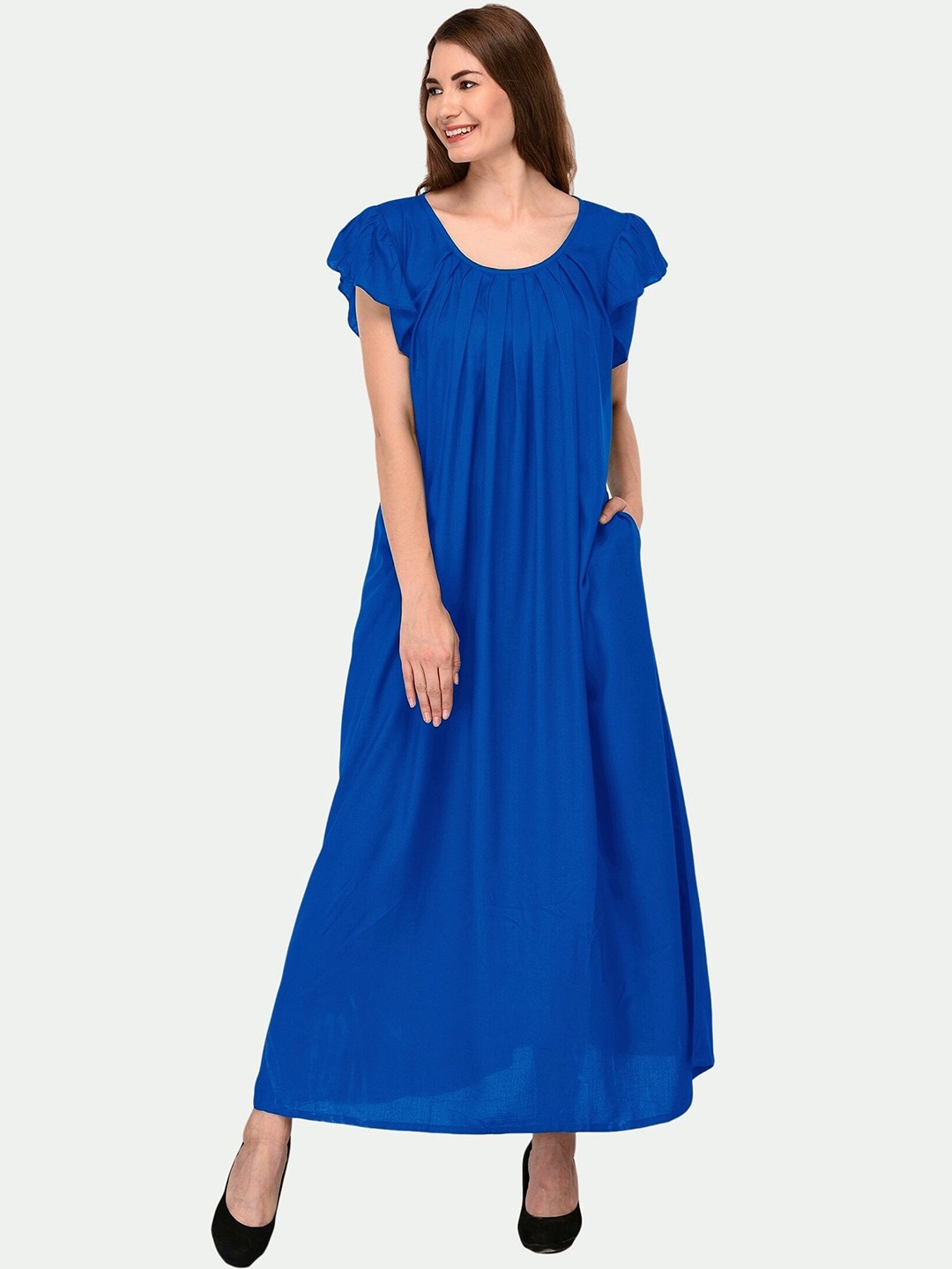 

PATRORNA Maxi Nightdress, Blue