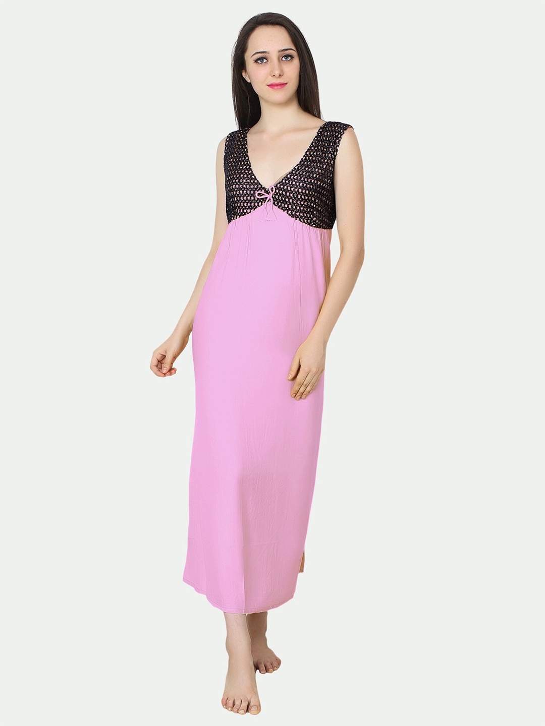 

PATRORNA Maxi Nightdress, Pink