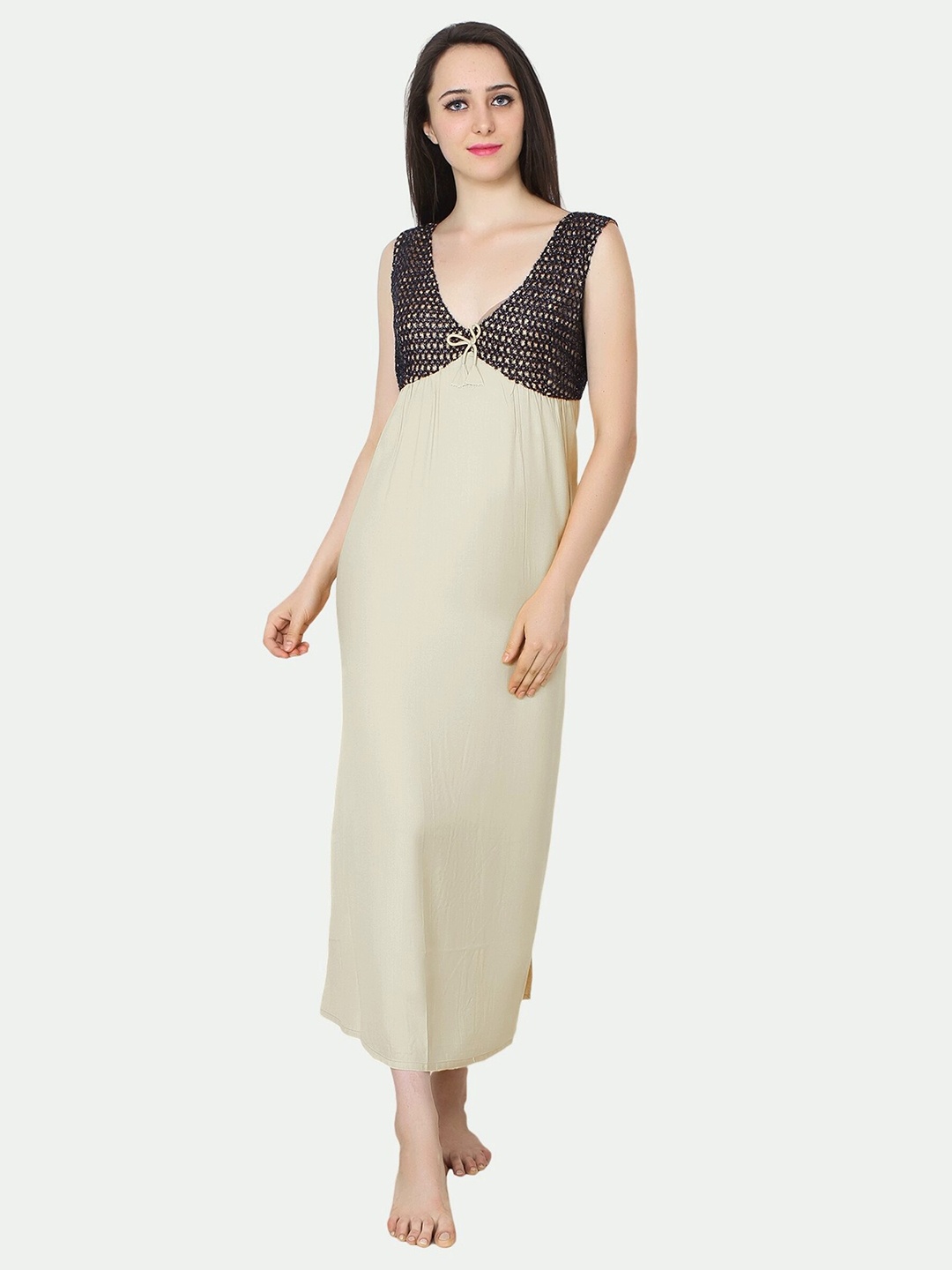 

PATRORNA Maxi Nightdress, Off white