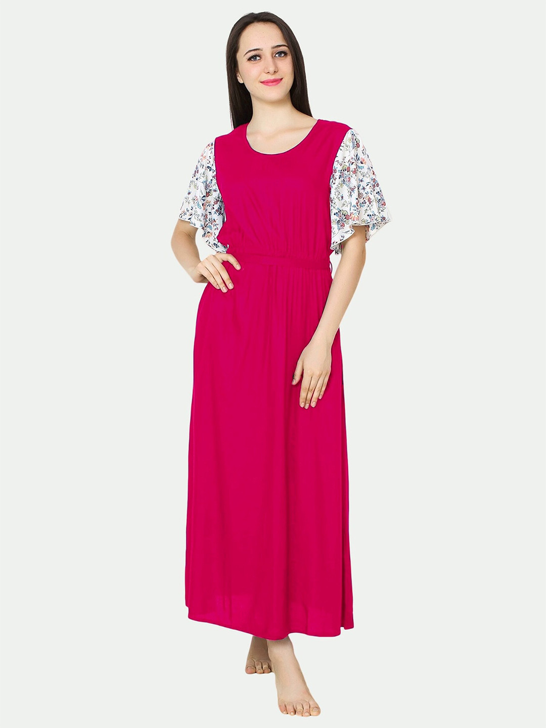 

PATRORNA Maxi Nightdress, Pink