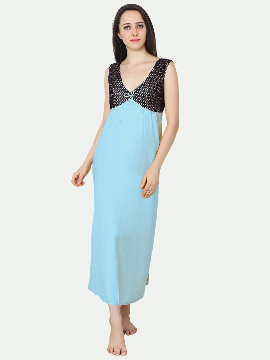 

PATRORNA Maxi Nightdress, Blue